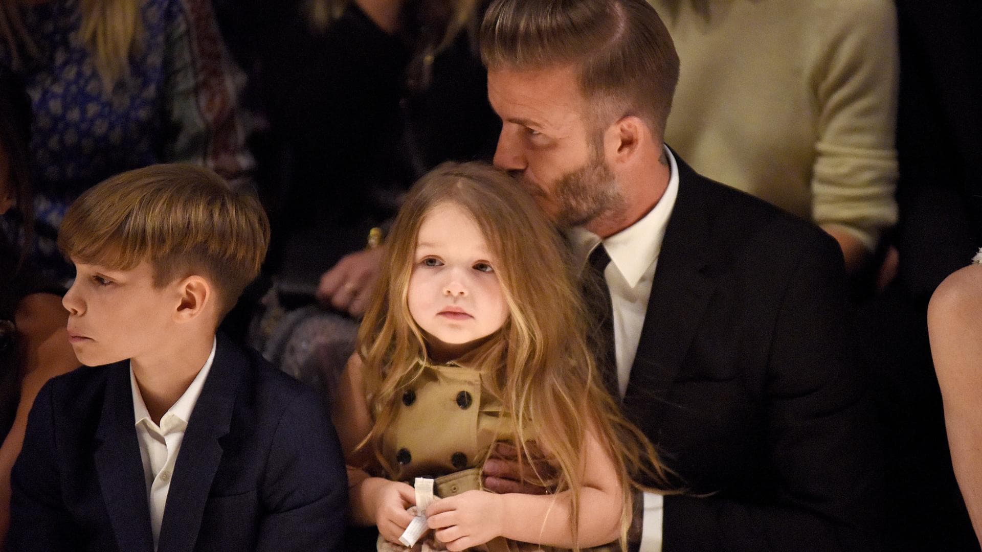 Harper Seven Beckham David Beckham Cruz Beckham 