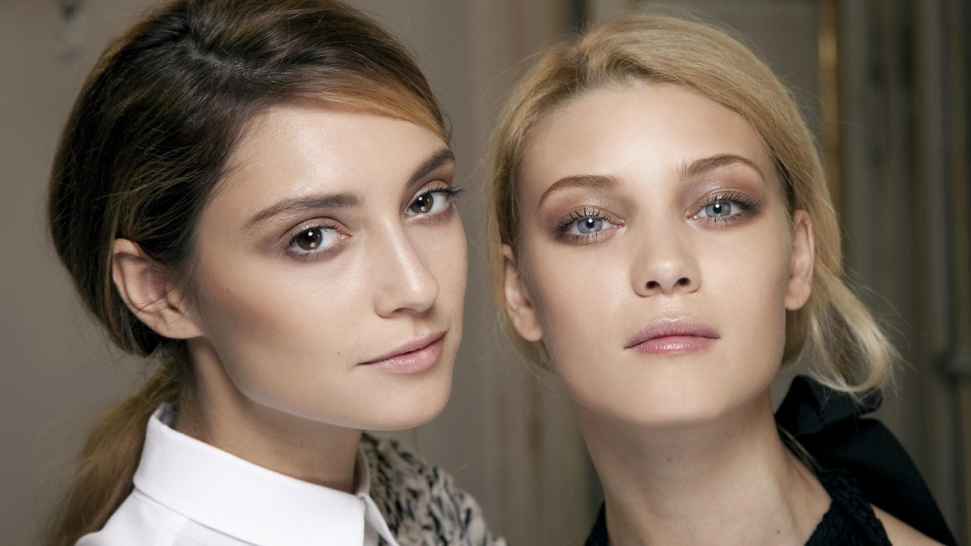 Models mit reinem Gesicht