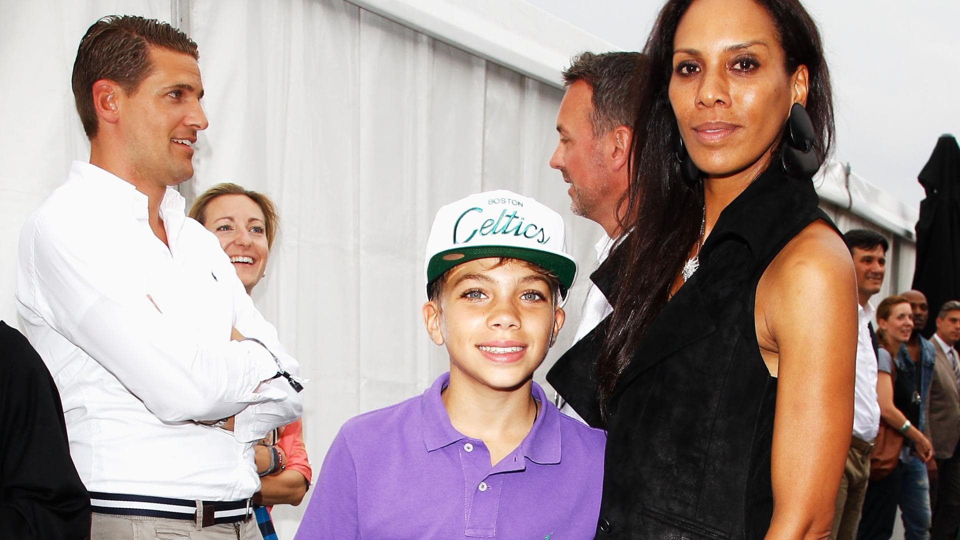 Elias Becker und Barbara Becker