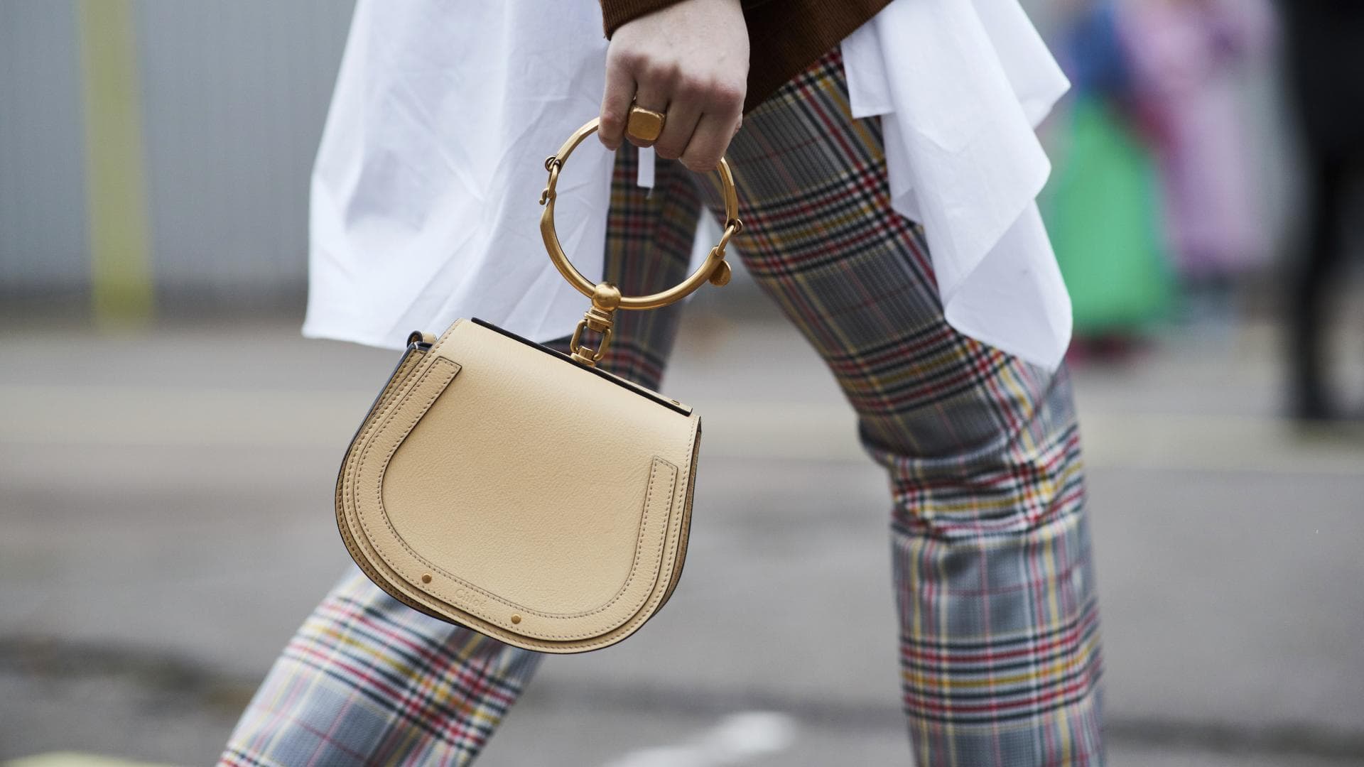 Herbsttrend Karohosen