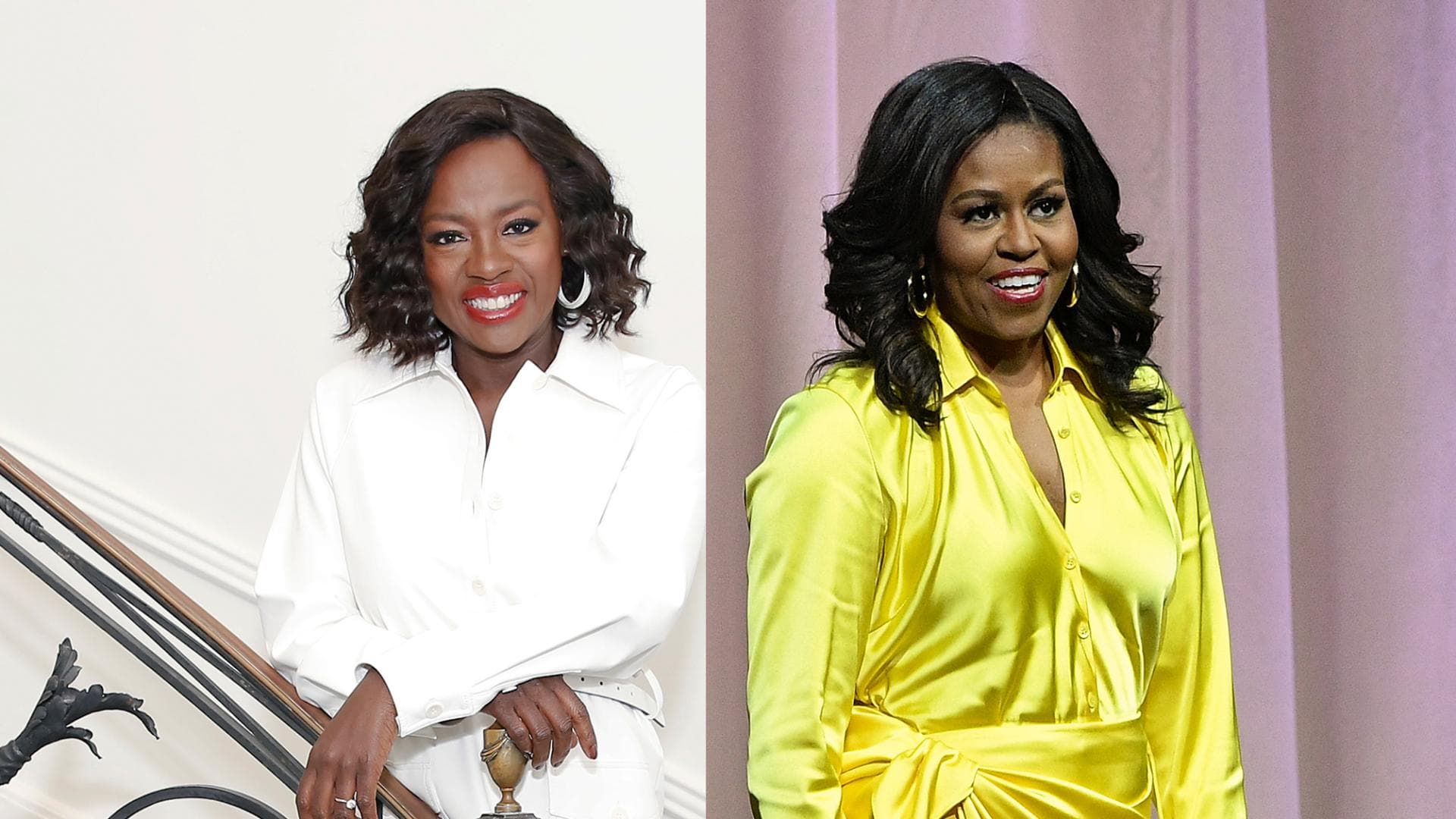 Michelle Obama und Viola Davis