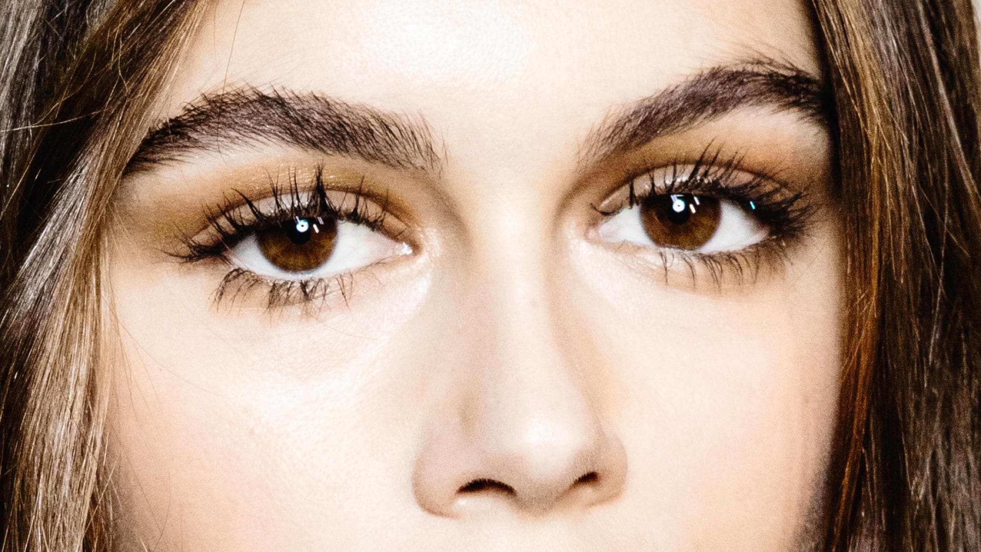 Kaia Gerber lange Wimpern