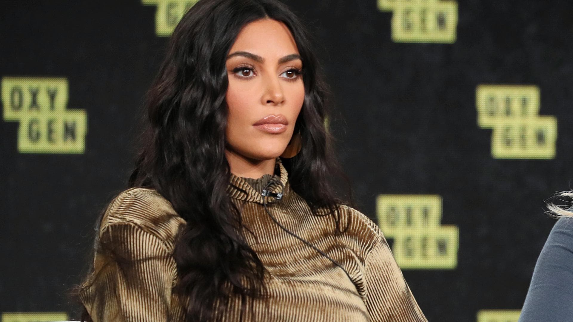 Kim Kardashian genervter Blick