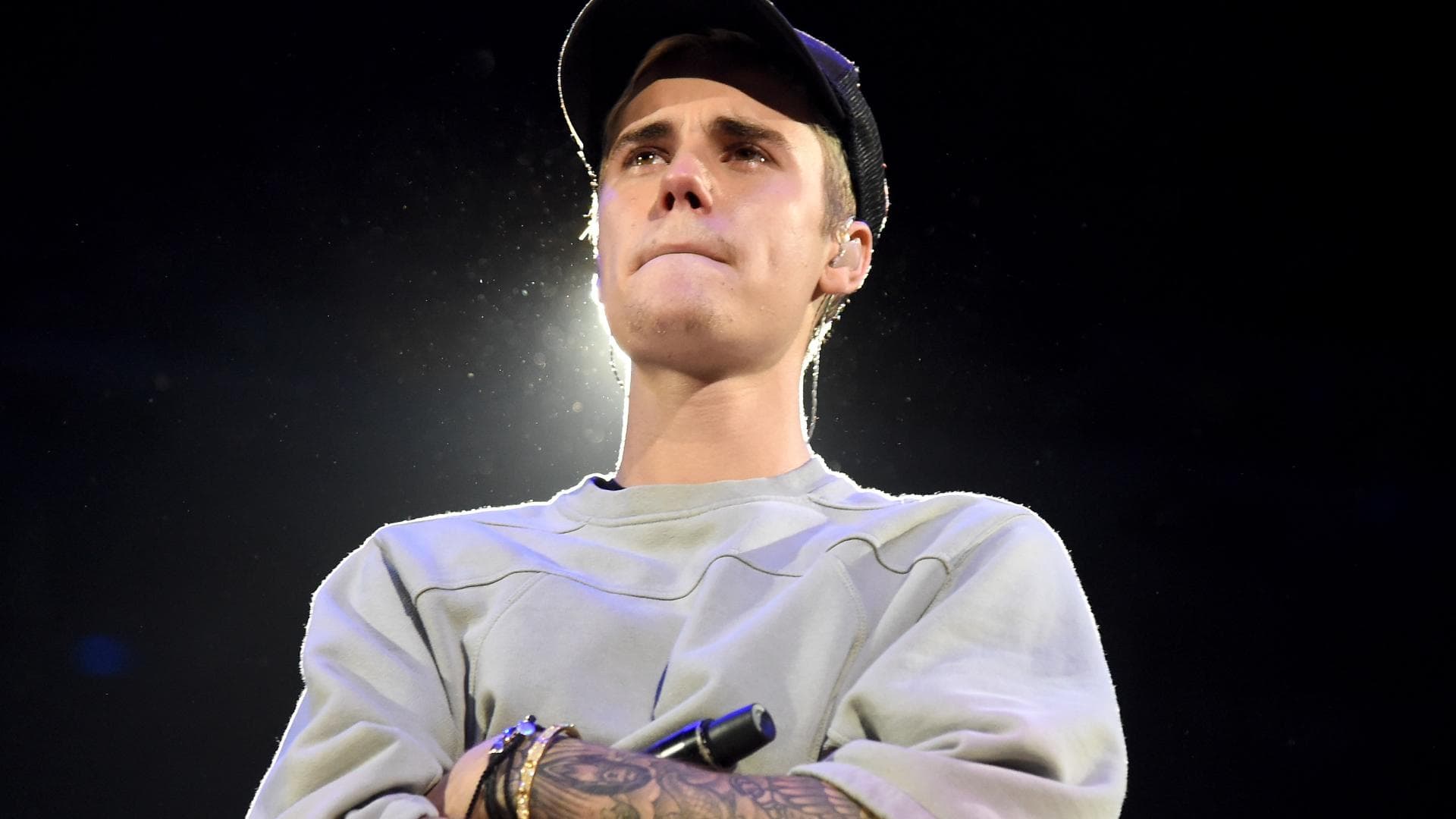 Justin Bieber auf der Bühne