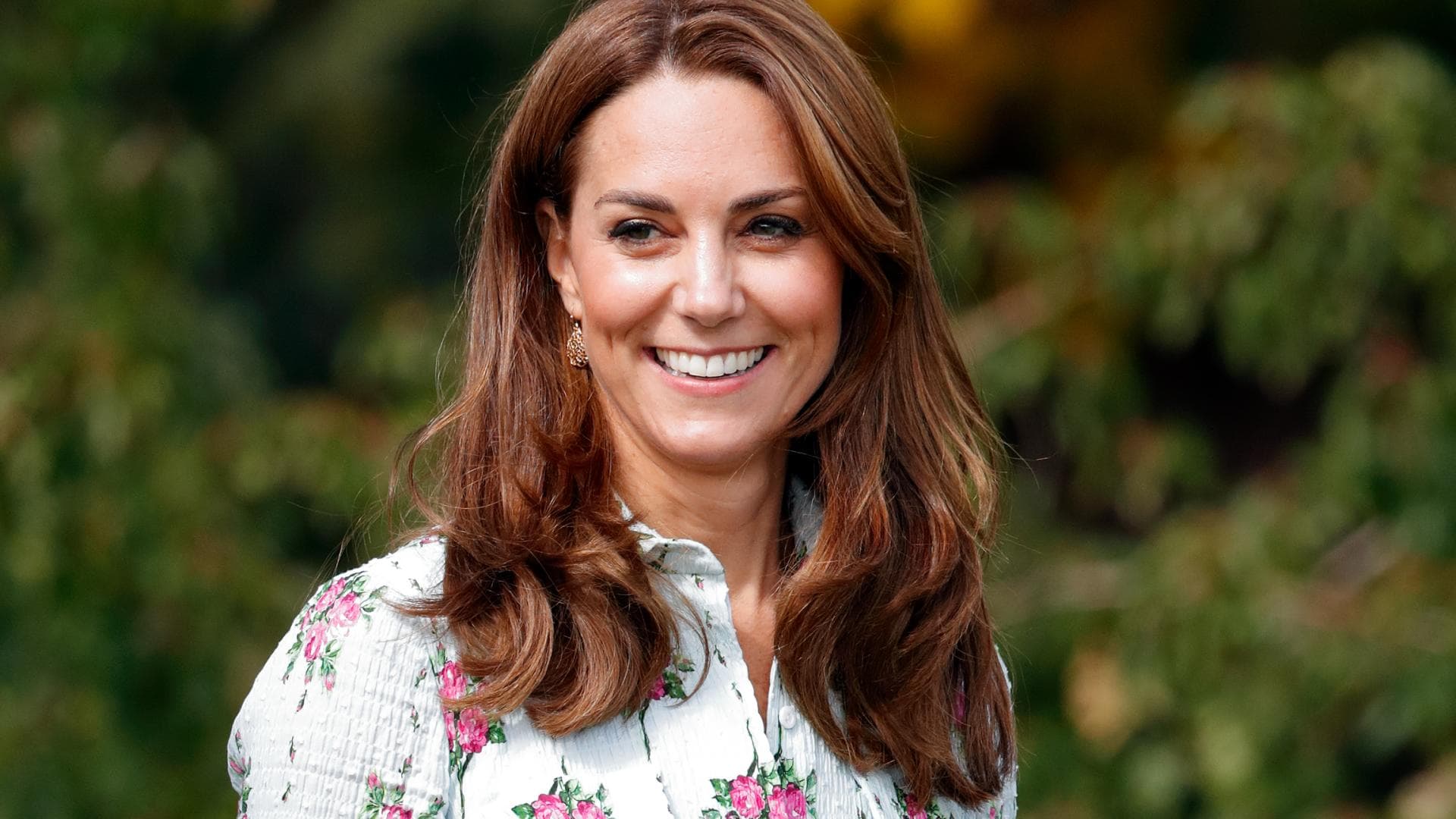 Kate Middleton Herzogin im Blumenkleid