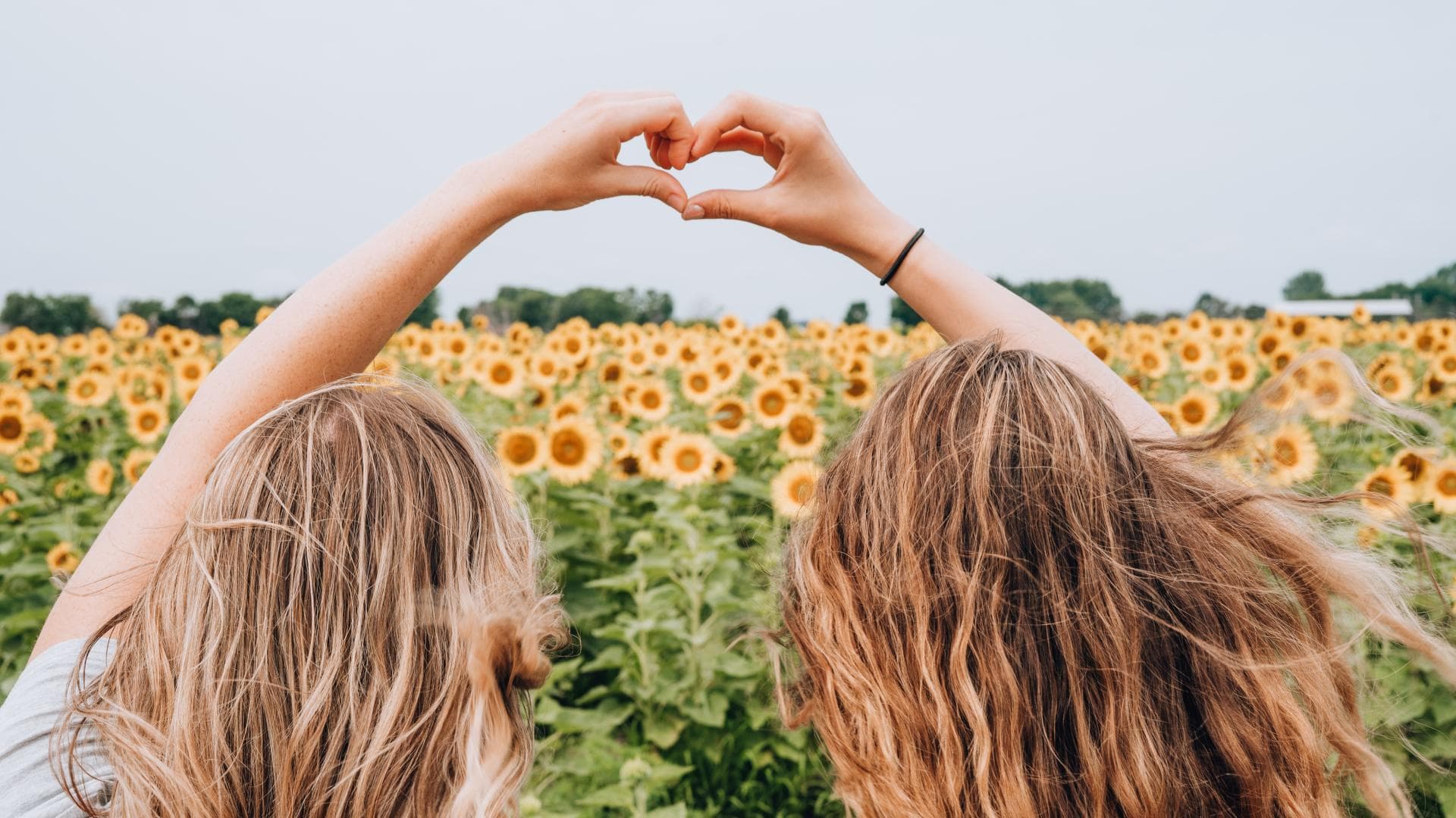 Horoskop September: Zwei Frauen im Feld