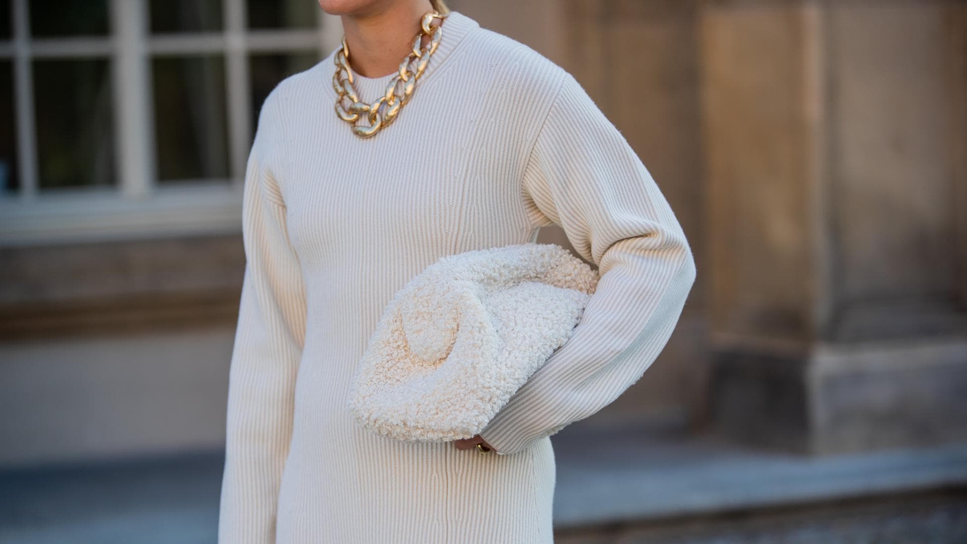 Strickkleid Modetrend Herbst 