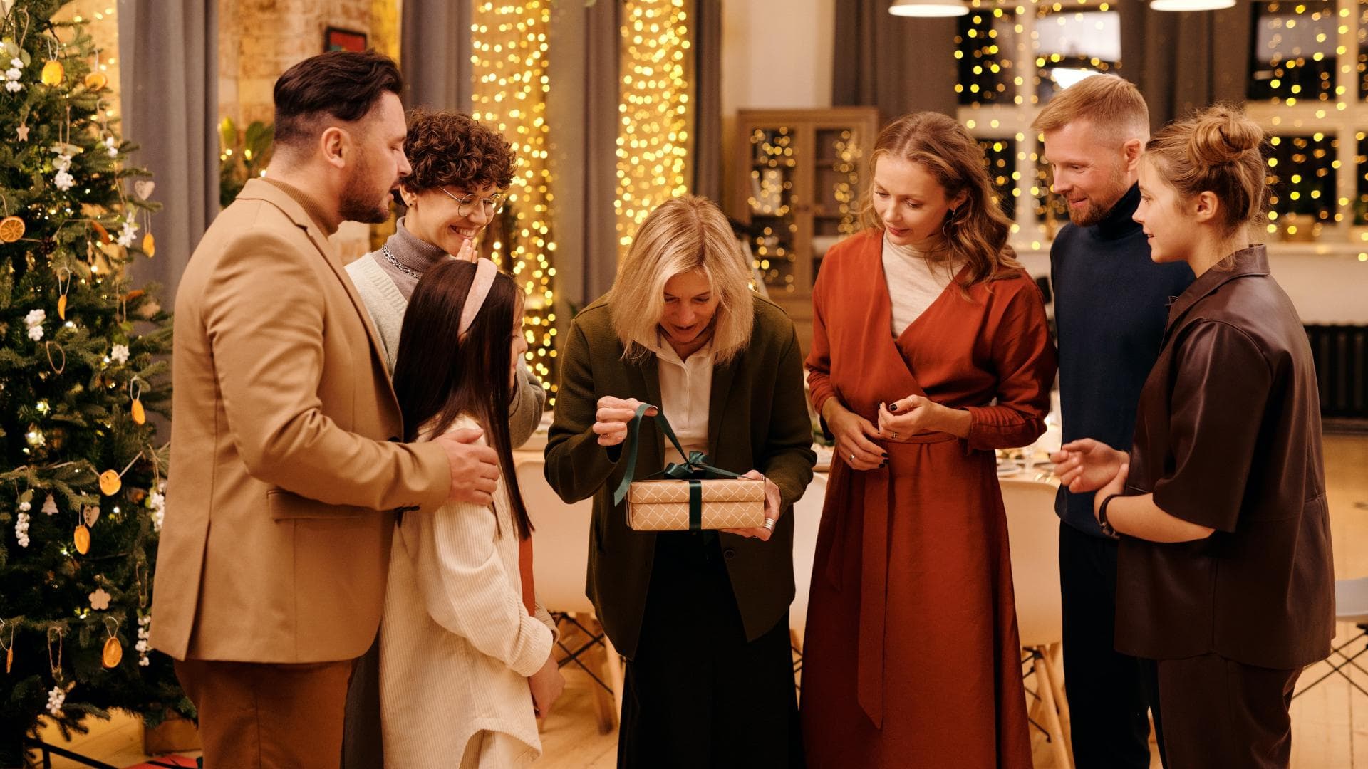 Weihnachten mit Freunden