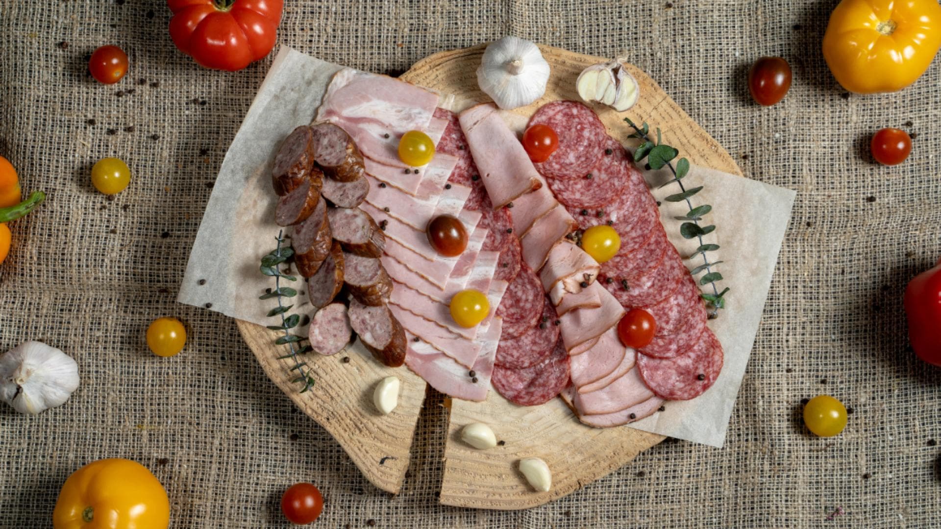 Wurst Schinken Salami 