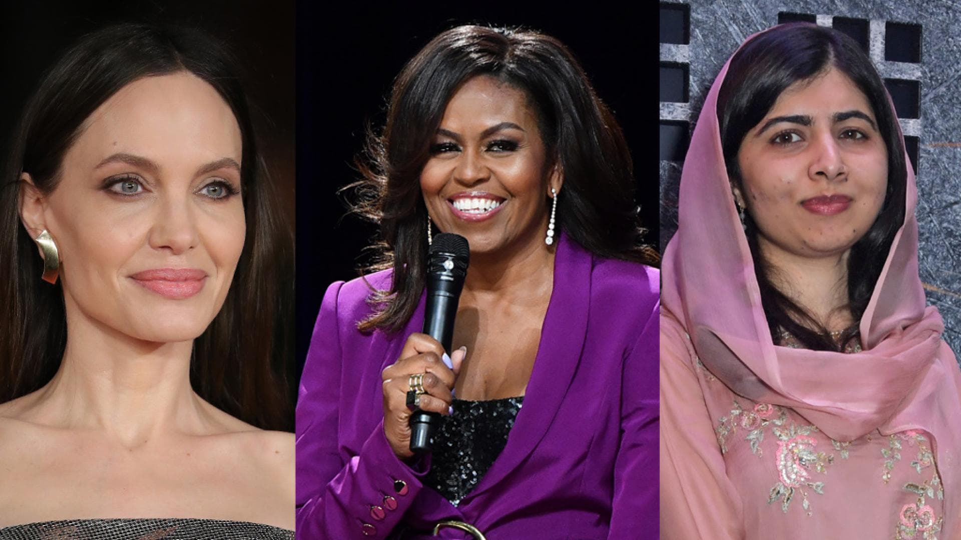 Angelina Jolie, Michelle Obama, Malala