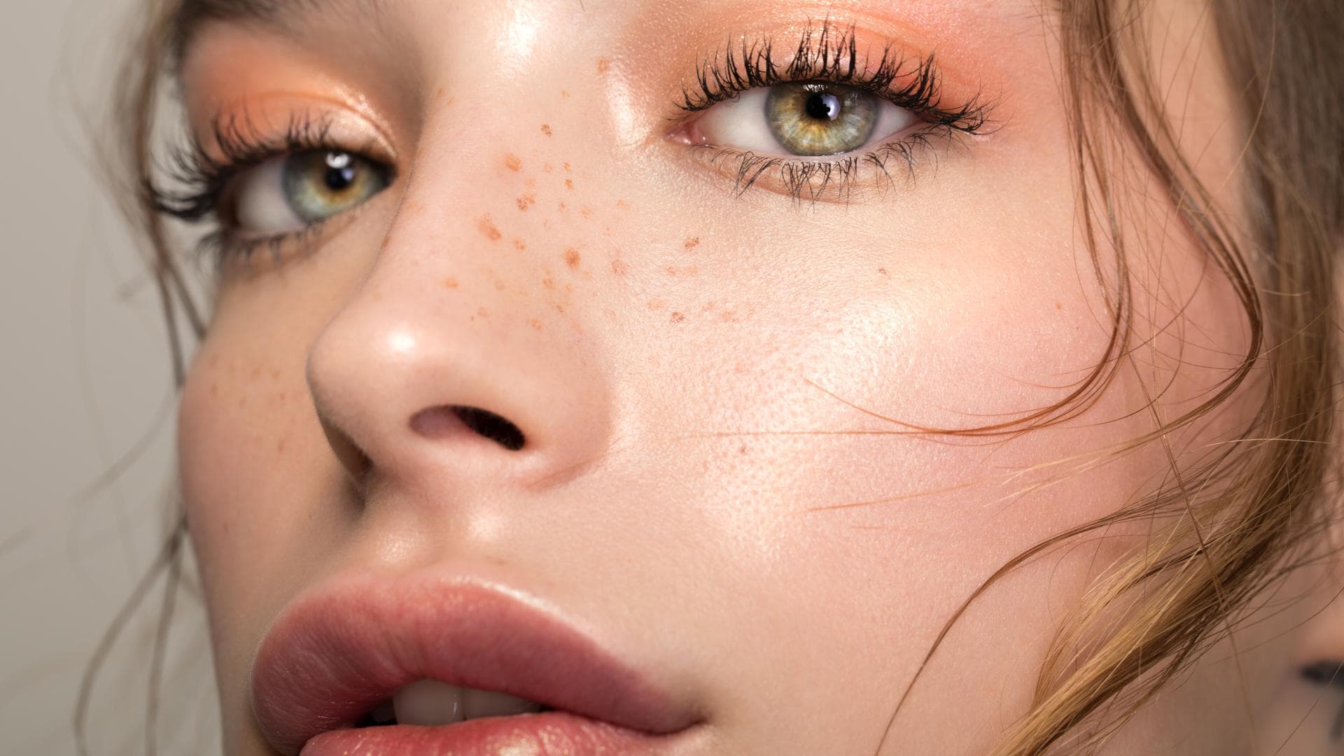 grüne Augen Make up