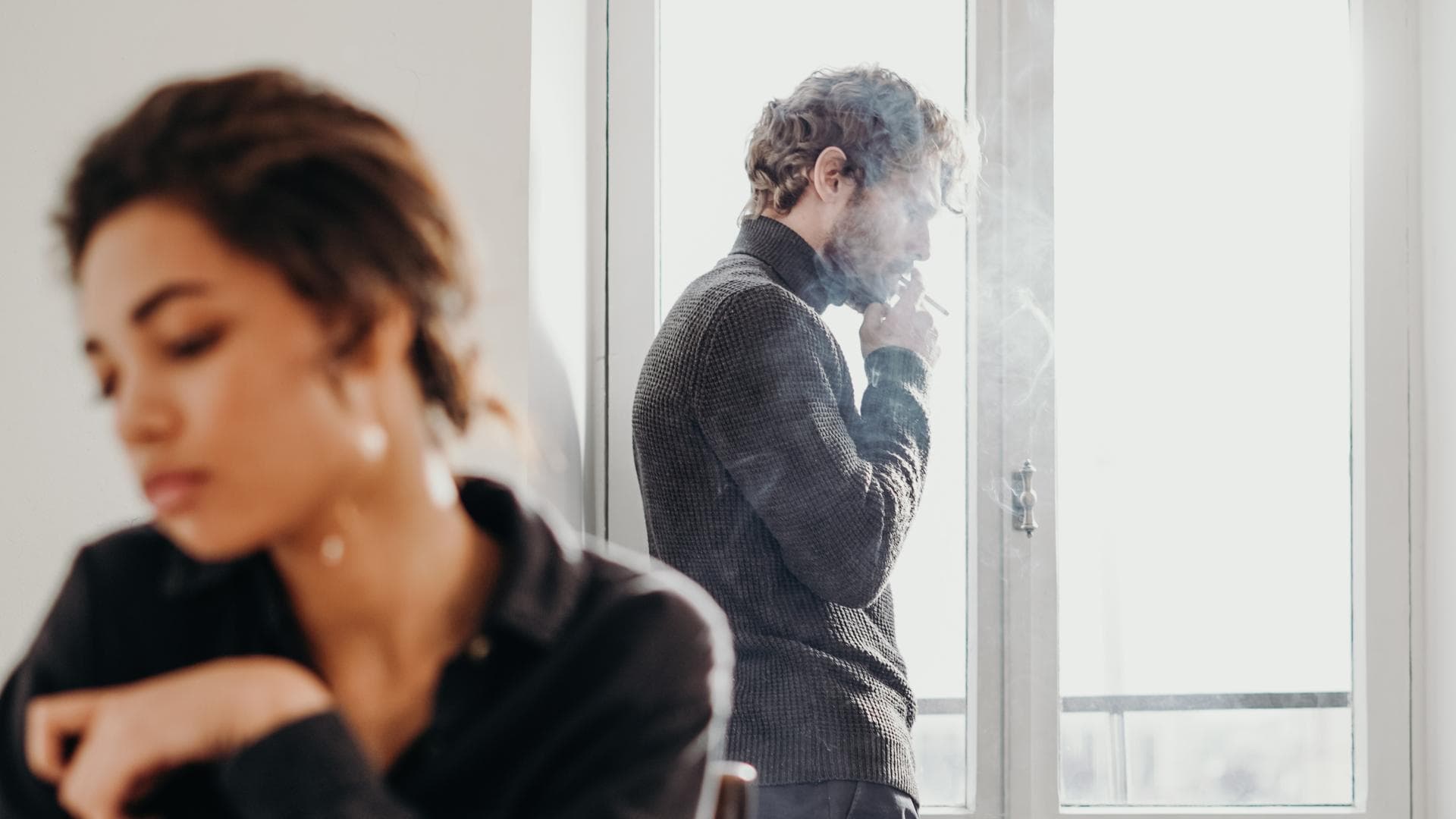 Pärchen streitet sich