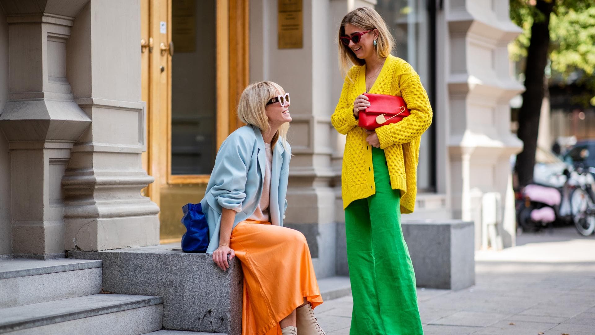 Modetrend bunte Farben