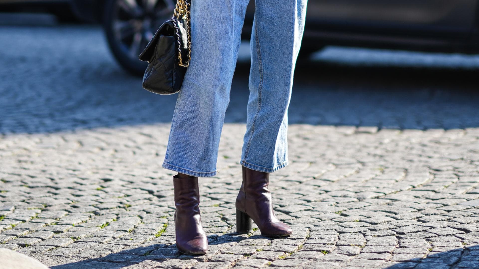 Cropped Jeans Stiefel
