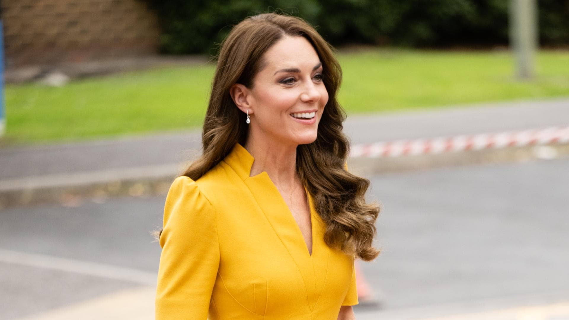 Kate Middleton in gelbem Kleid