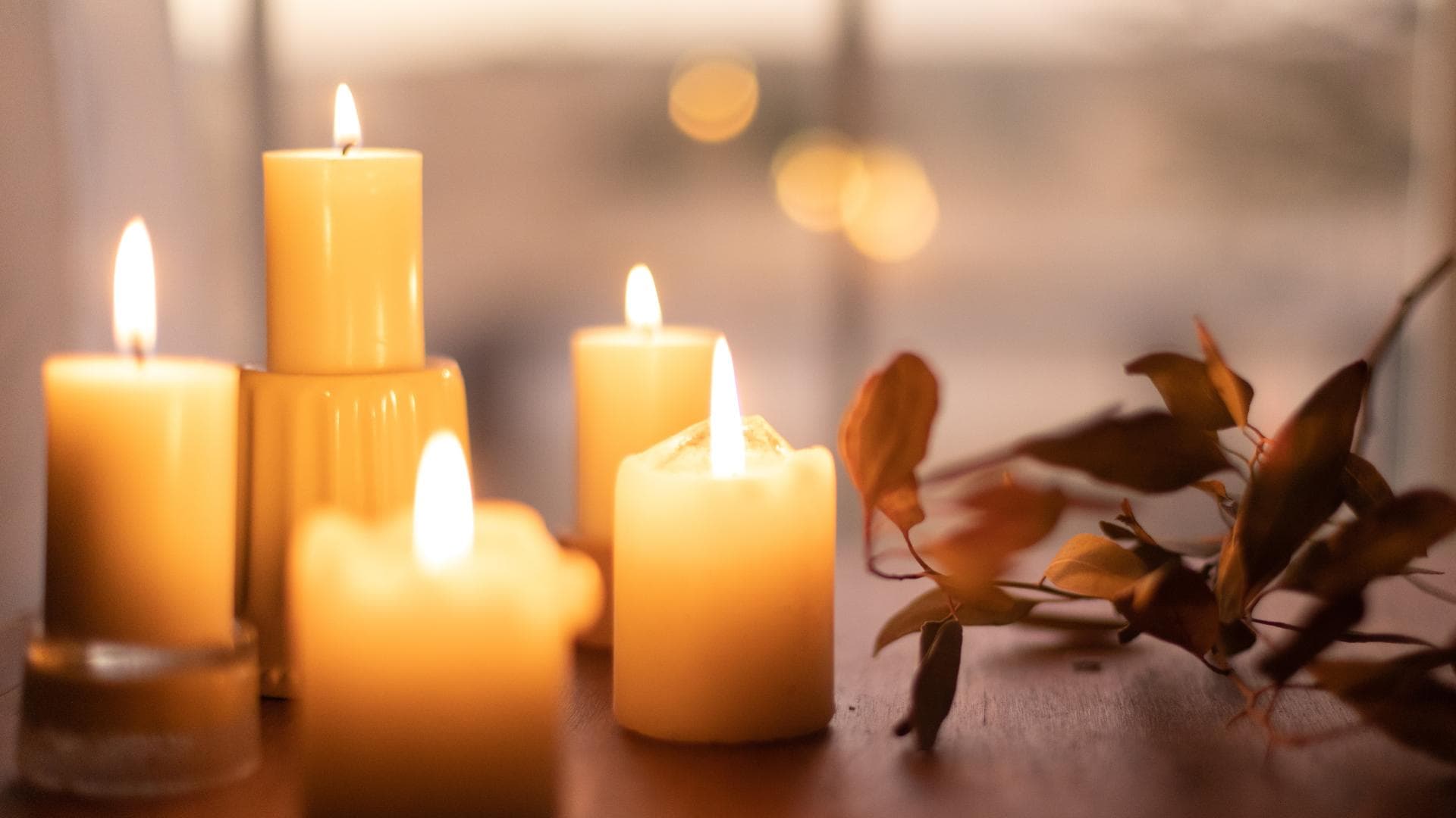Kerzen brennen