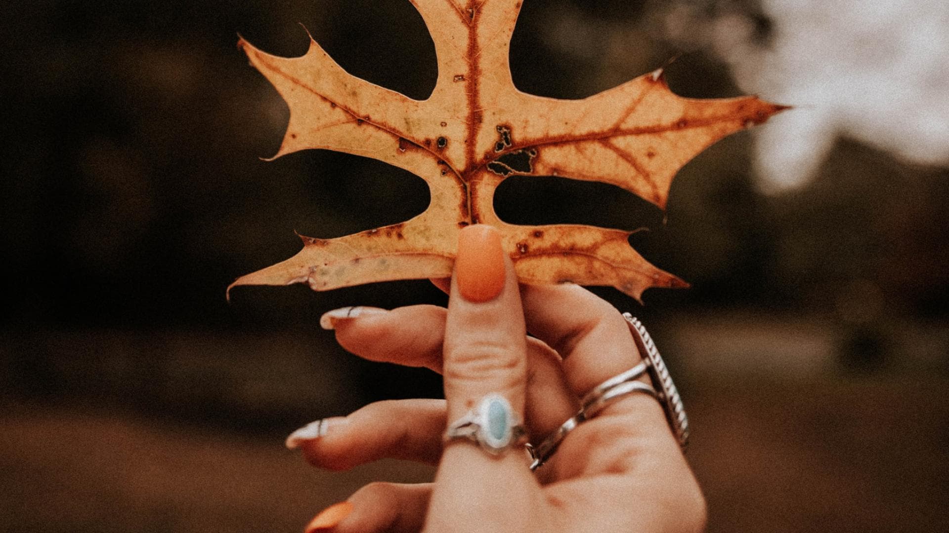 Square Nails Herbst