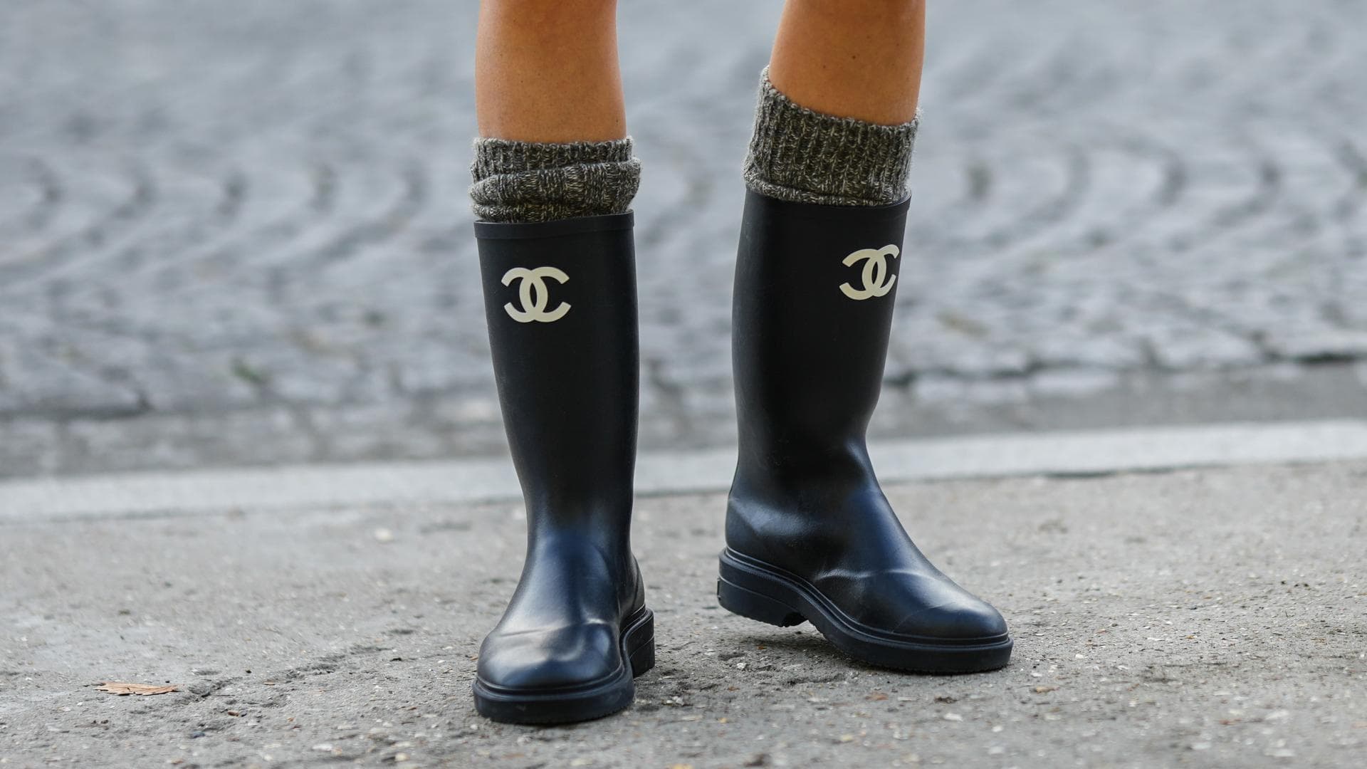 Boots mit Socken
