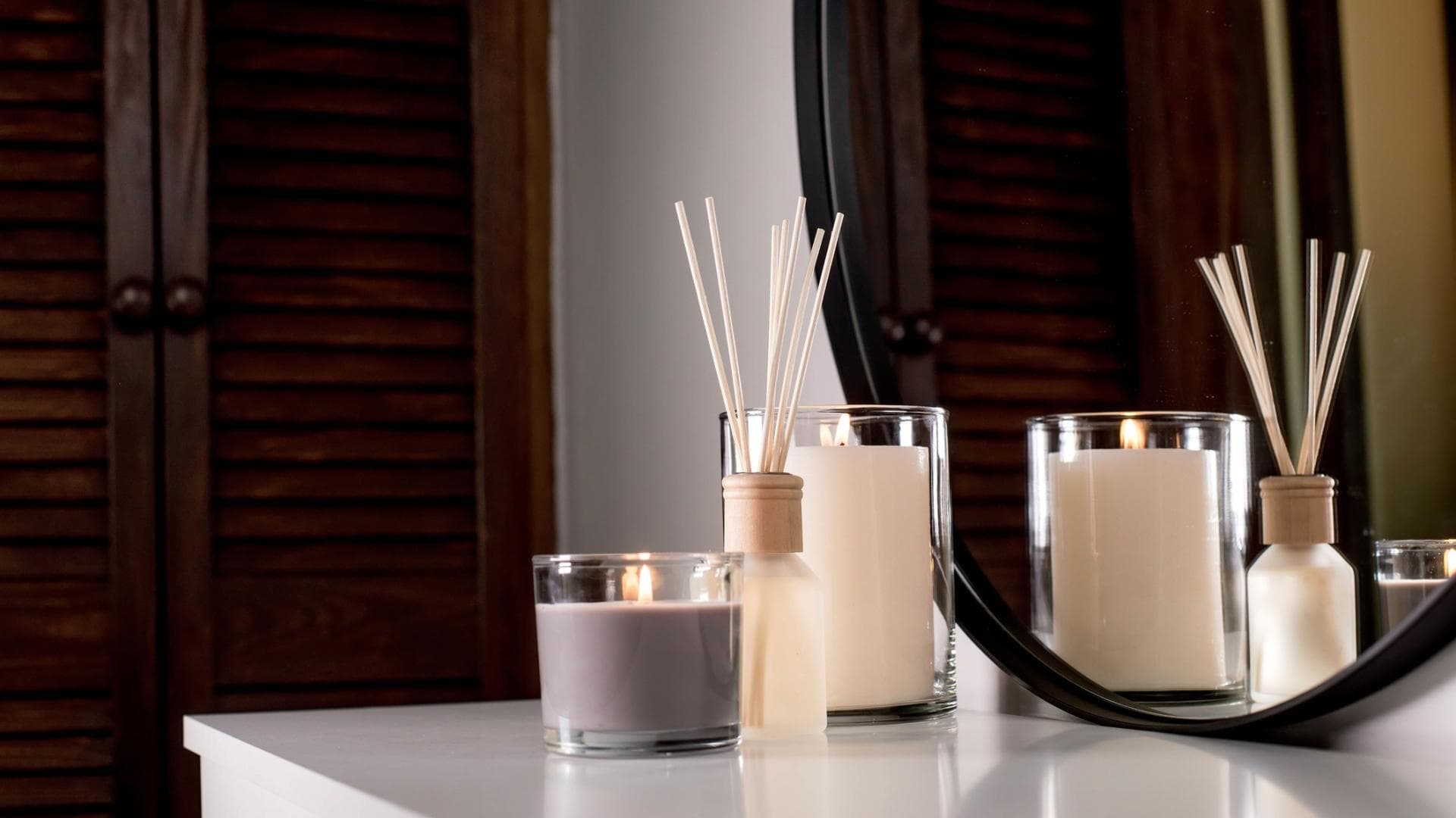 Duftkerzen Raumstäbchen Zuhause 