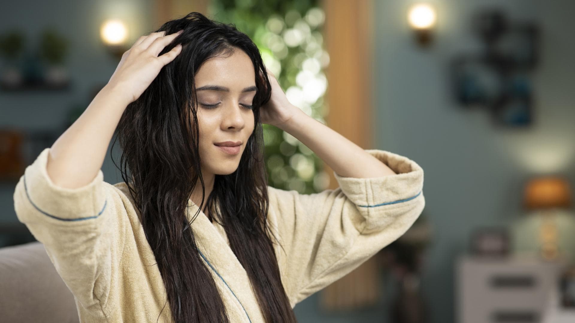 Haare pflegen
