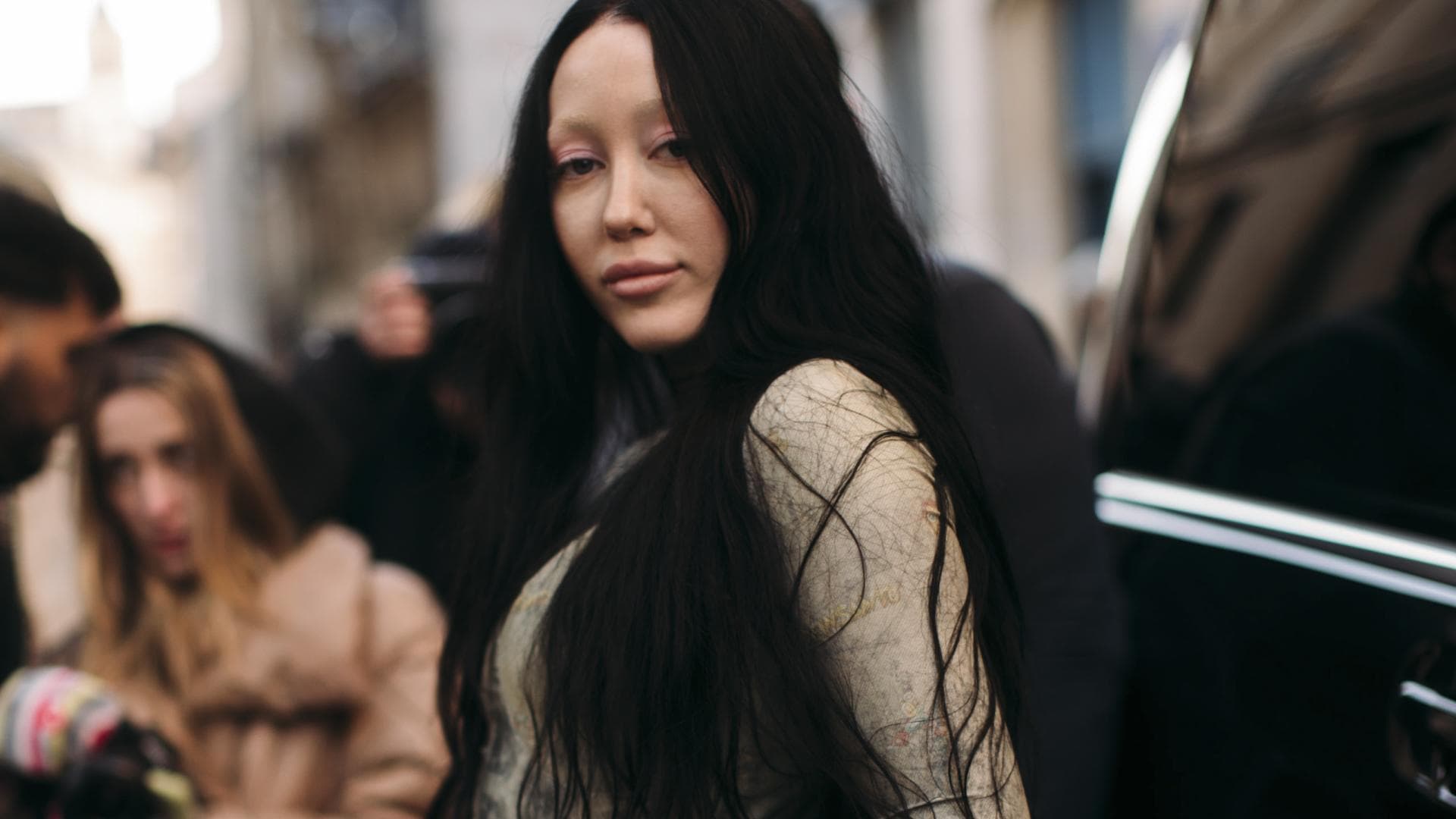 Noah Cyrus Paris Fashion Week Streetstyle