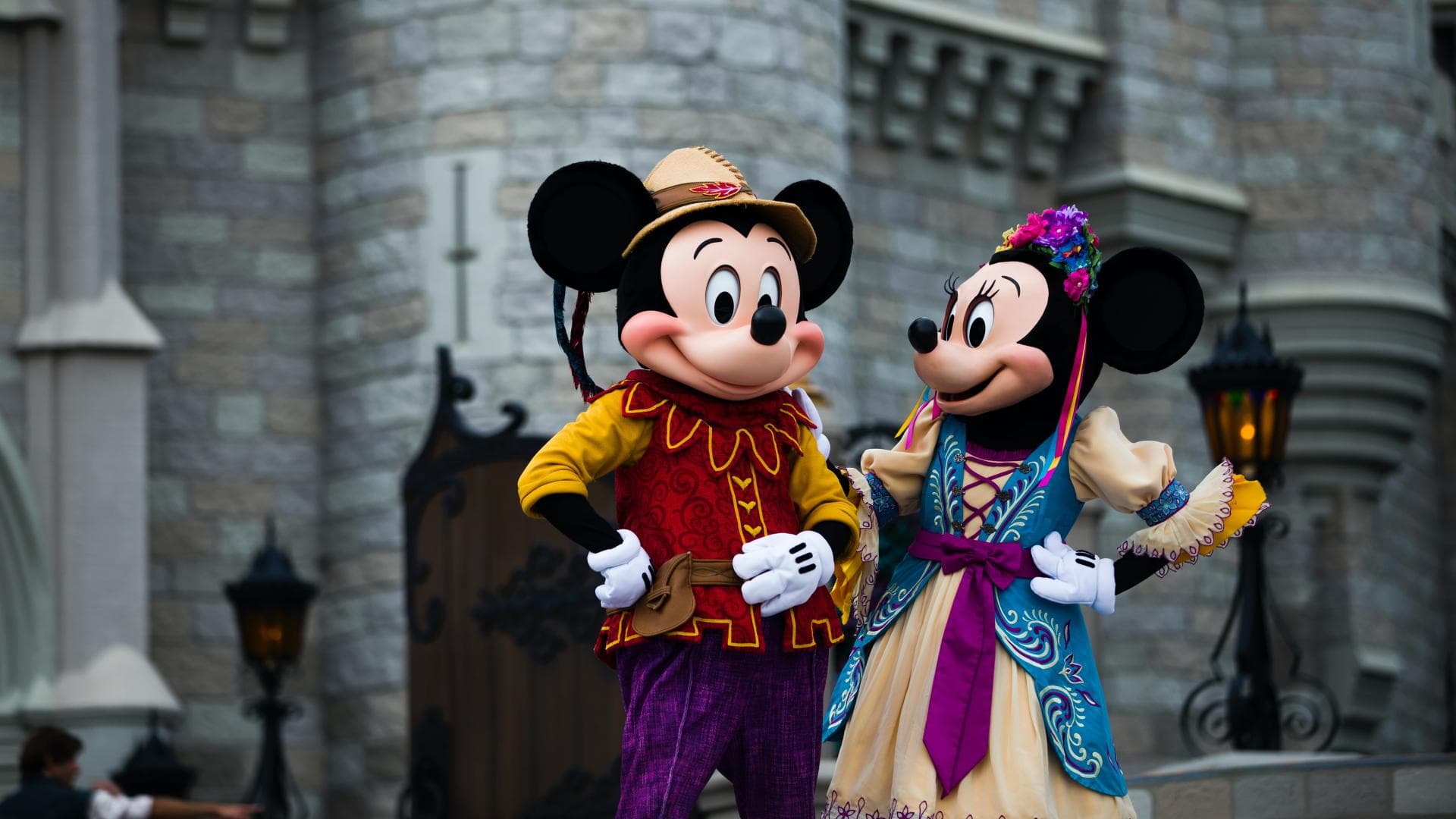 Mickey und Minnie Mouse