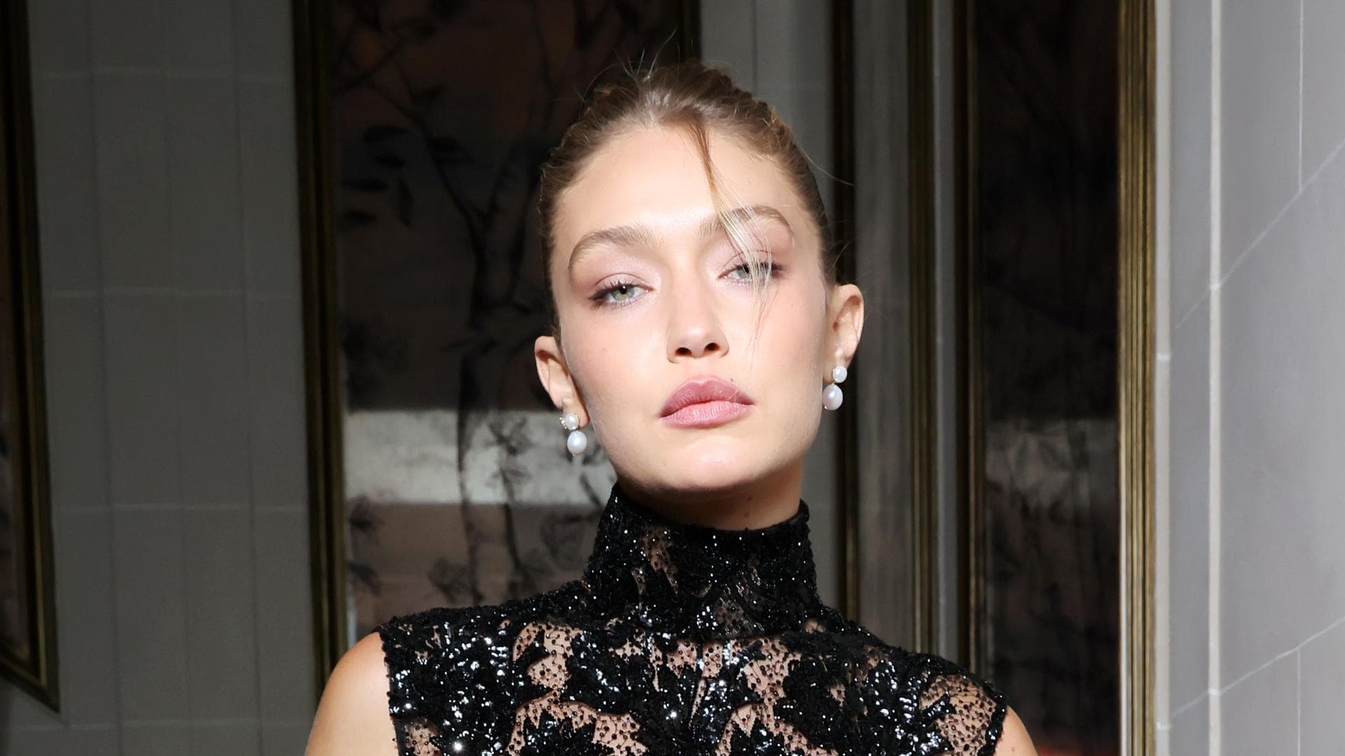 Gigi Hadid mit Dutt