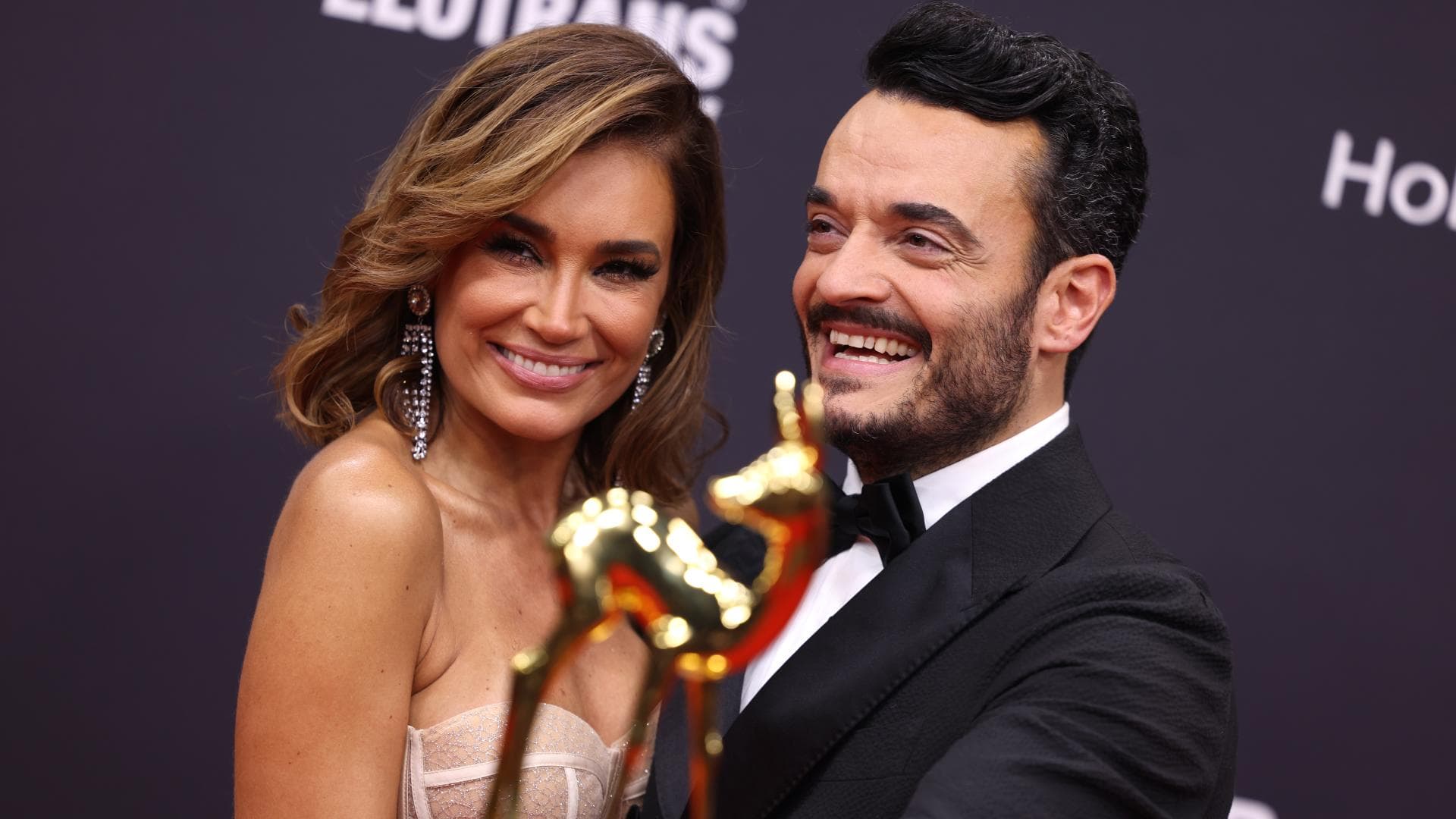 Giovanni Zarrella und Jana Ina Zarrella bei der Bambi-Verleihung 2023