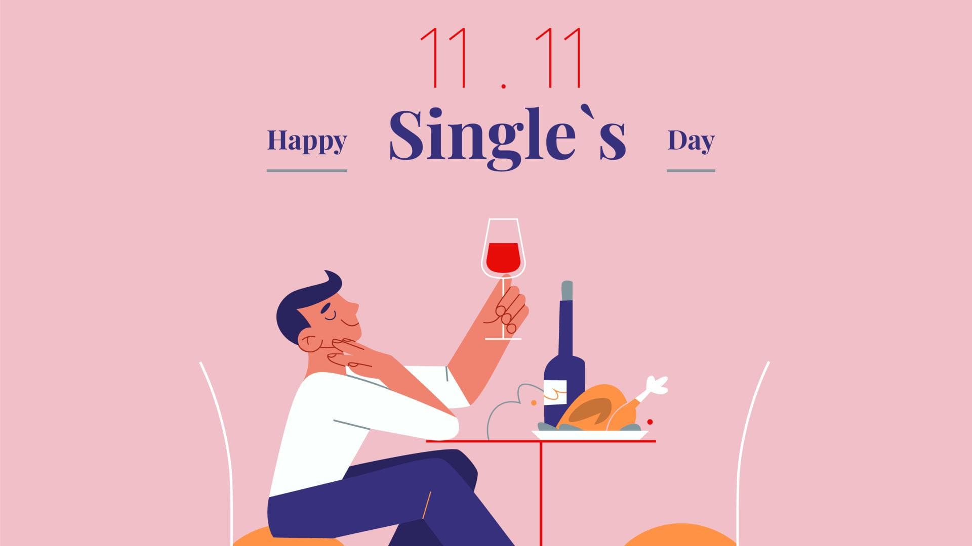 Singles Day 2023 Poster