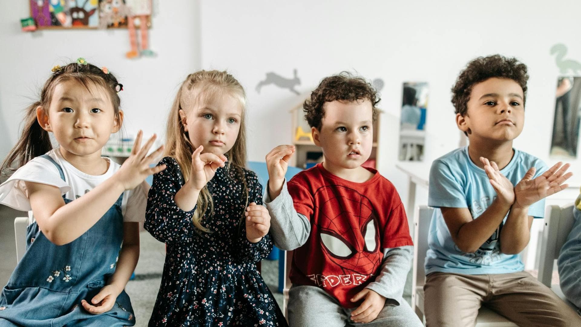 Kinder im Kindergarten