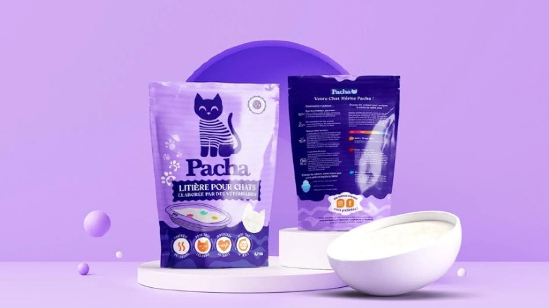 Das Katzenstreu von Pacha