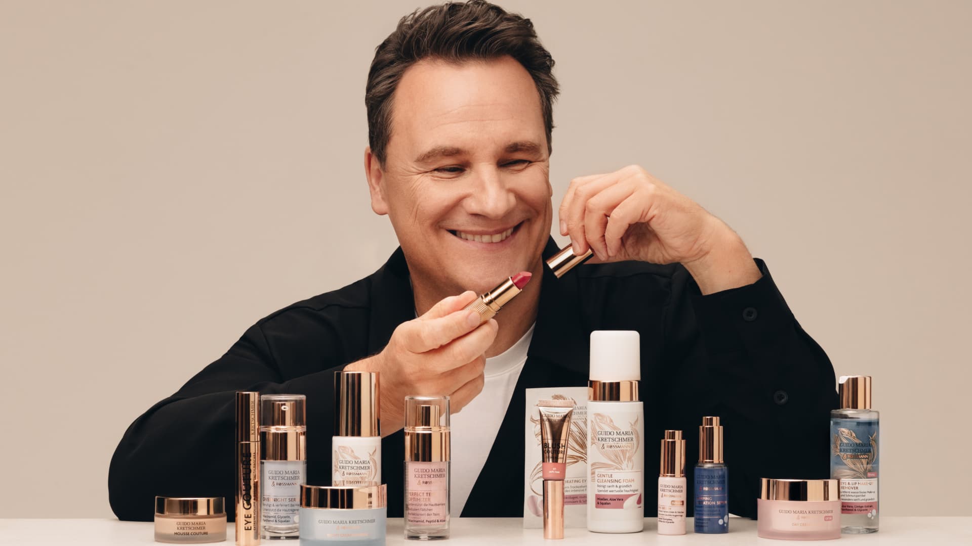 Guido Maria Kretschmers neue Beauty-Kollektion mit Rossmann