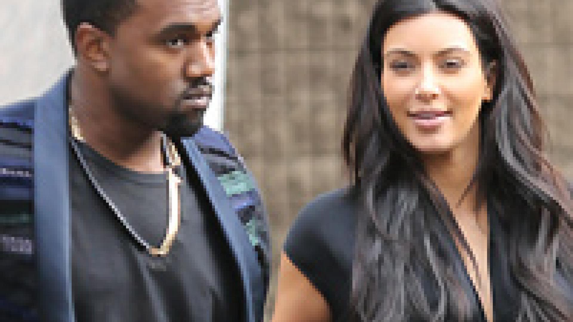 Kim Kardashian in Umstandsmode
