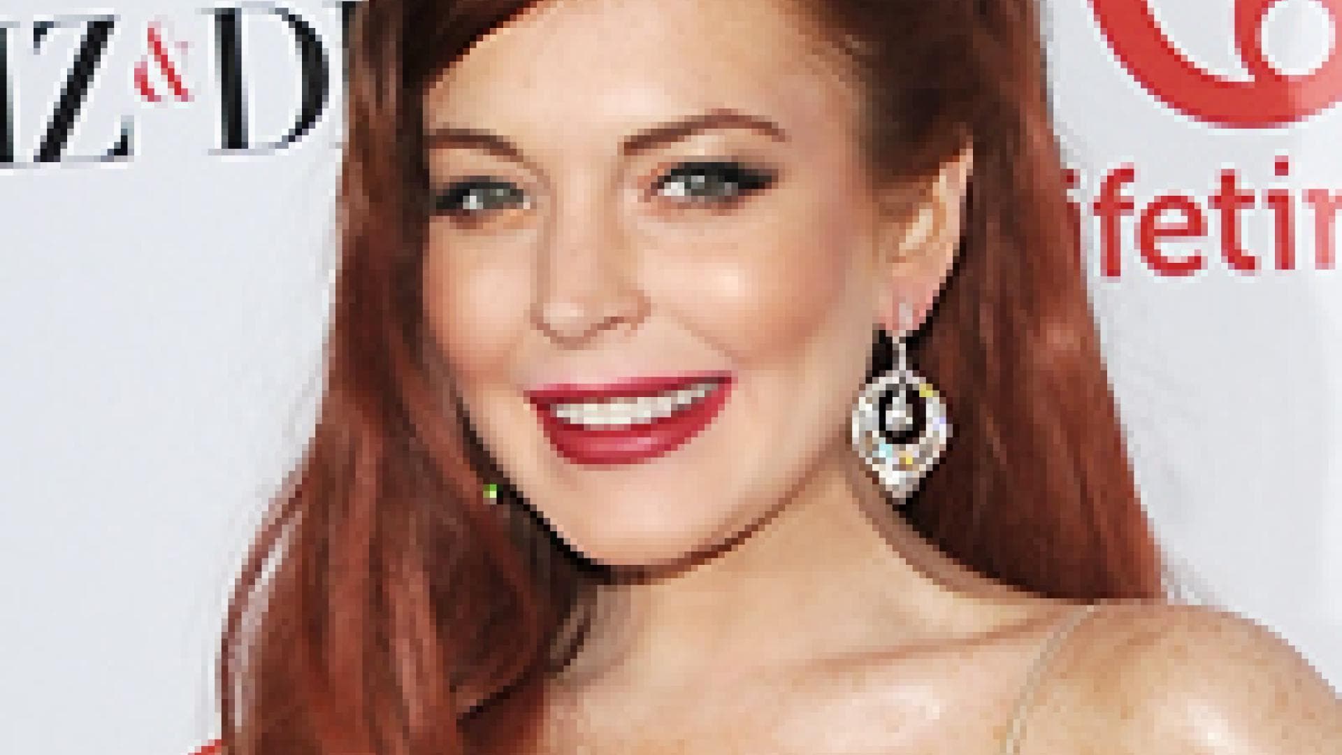 Lindsay Lohan im Nachthemd