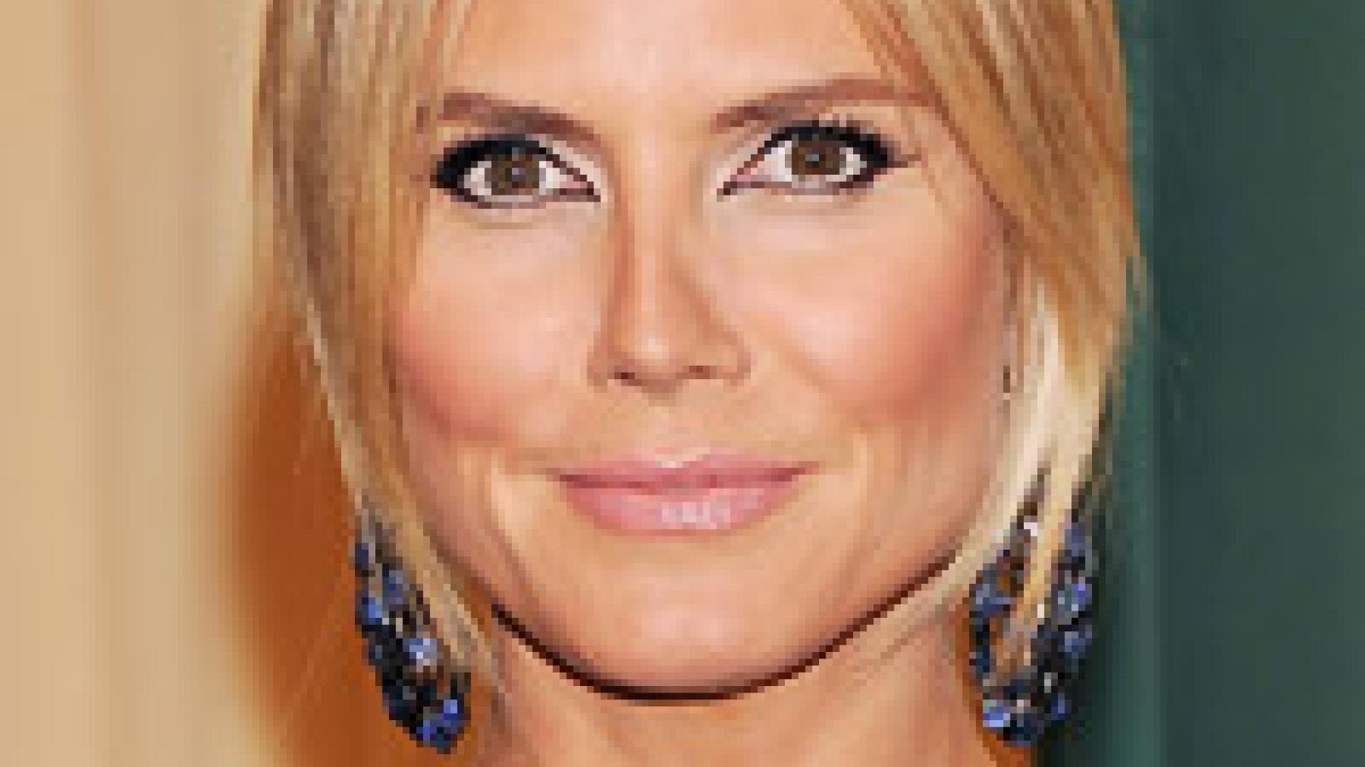 Heidi Klum und die Katzenaugen