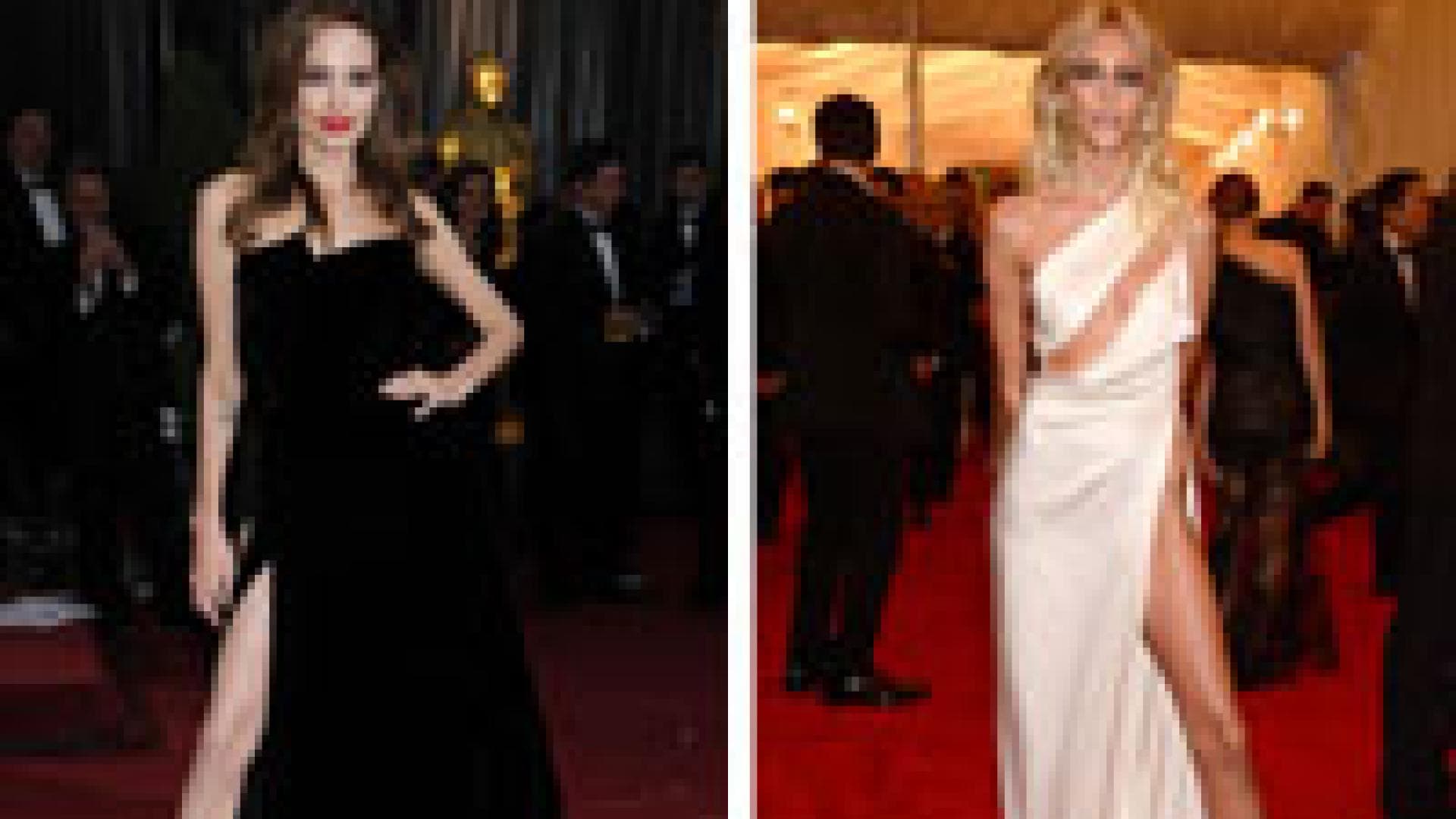 Star-Pose: Bein zeigen