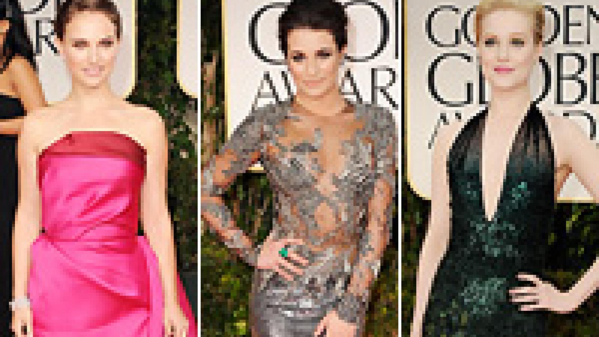Die Looks der Golden Globes 2012