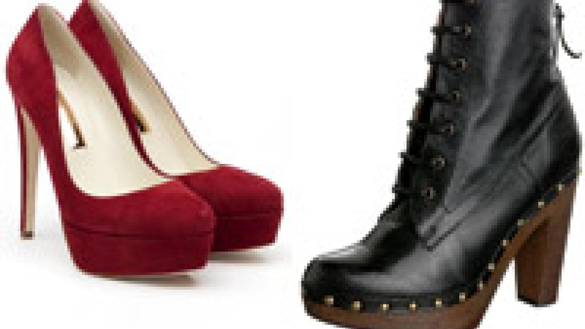 Plateauschuhe und krasse High Heels