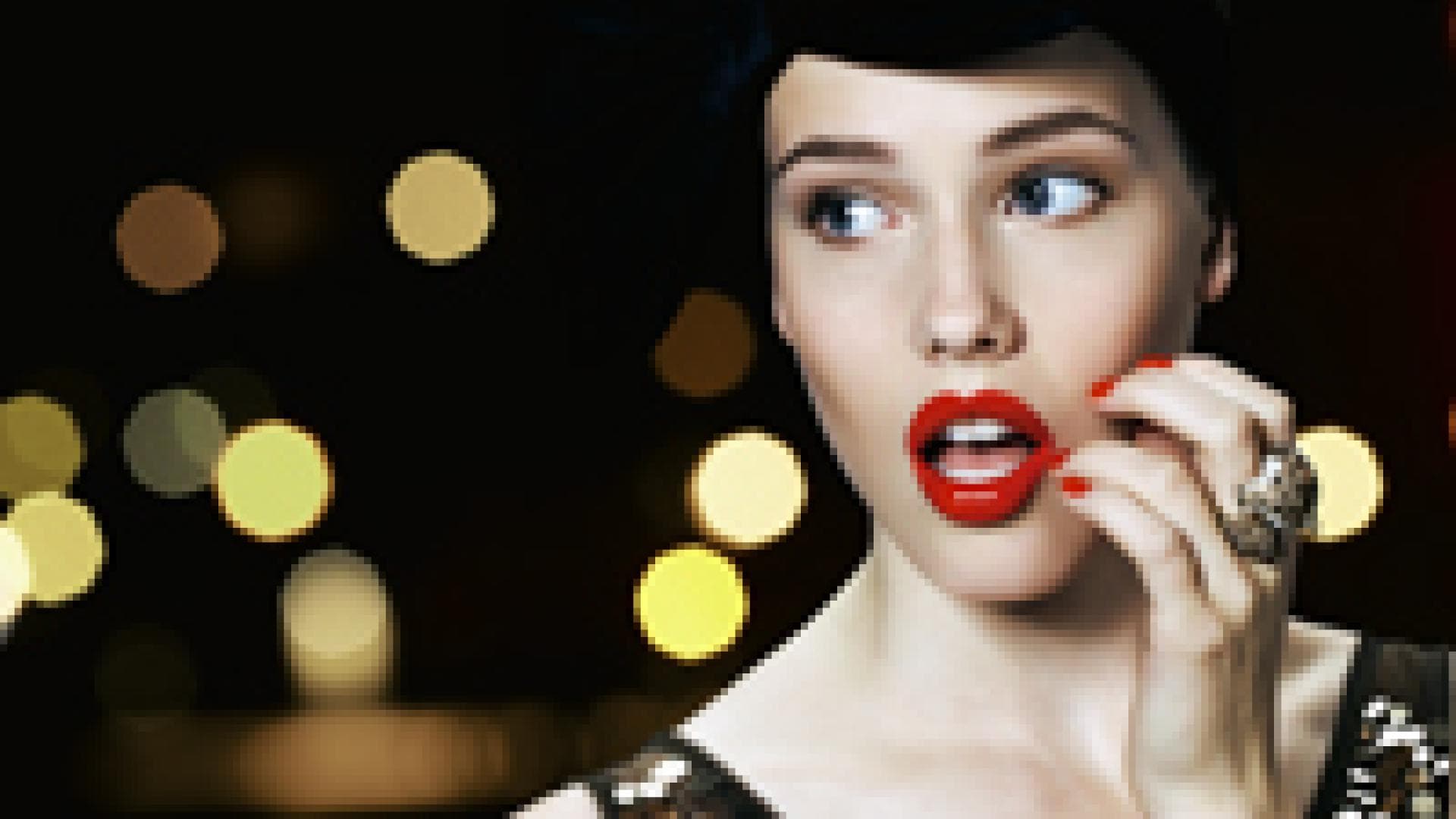 Glamouröses Make-up