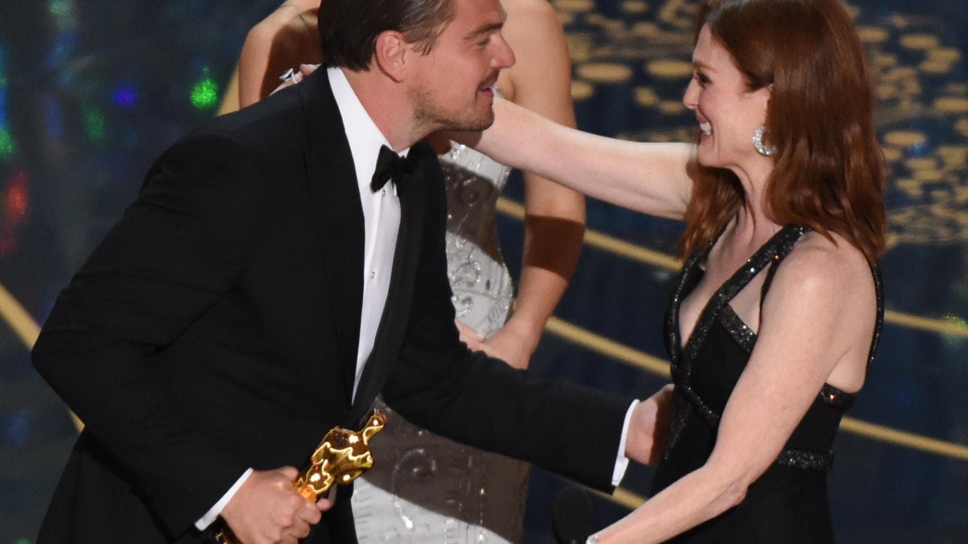 Promis gratulieren Leo zum Oscar-Gewinn