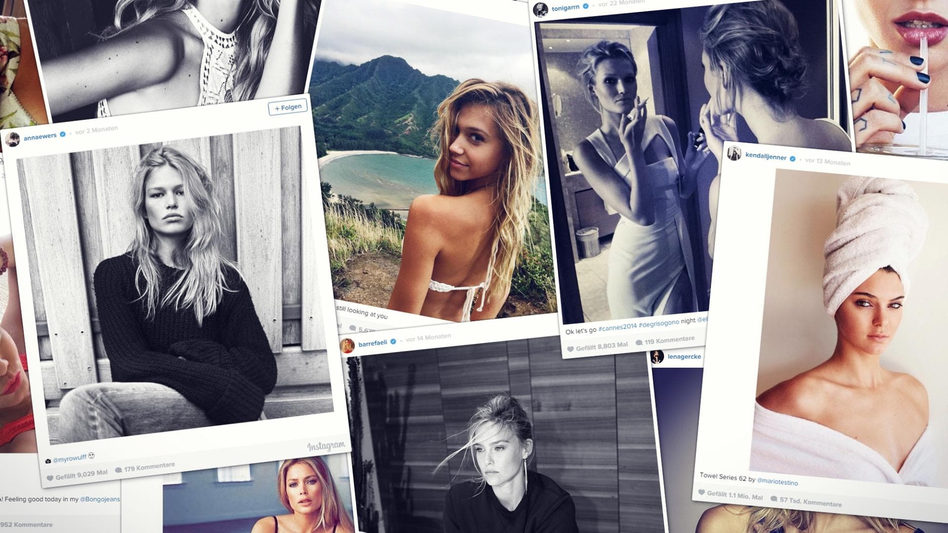 Sexy Frauen auf Instagram