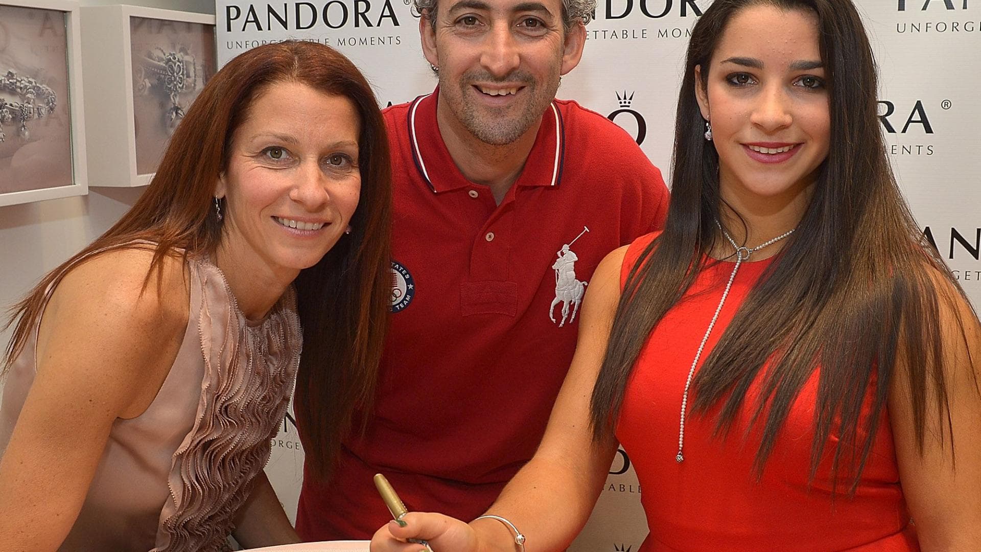 Lynn Rick und Aly Raisman