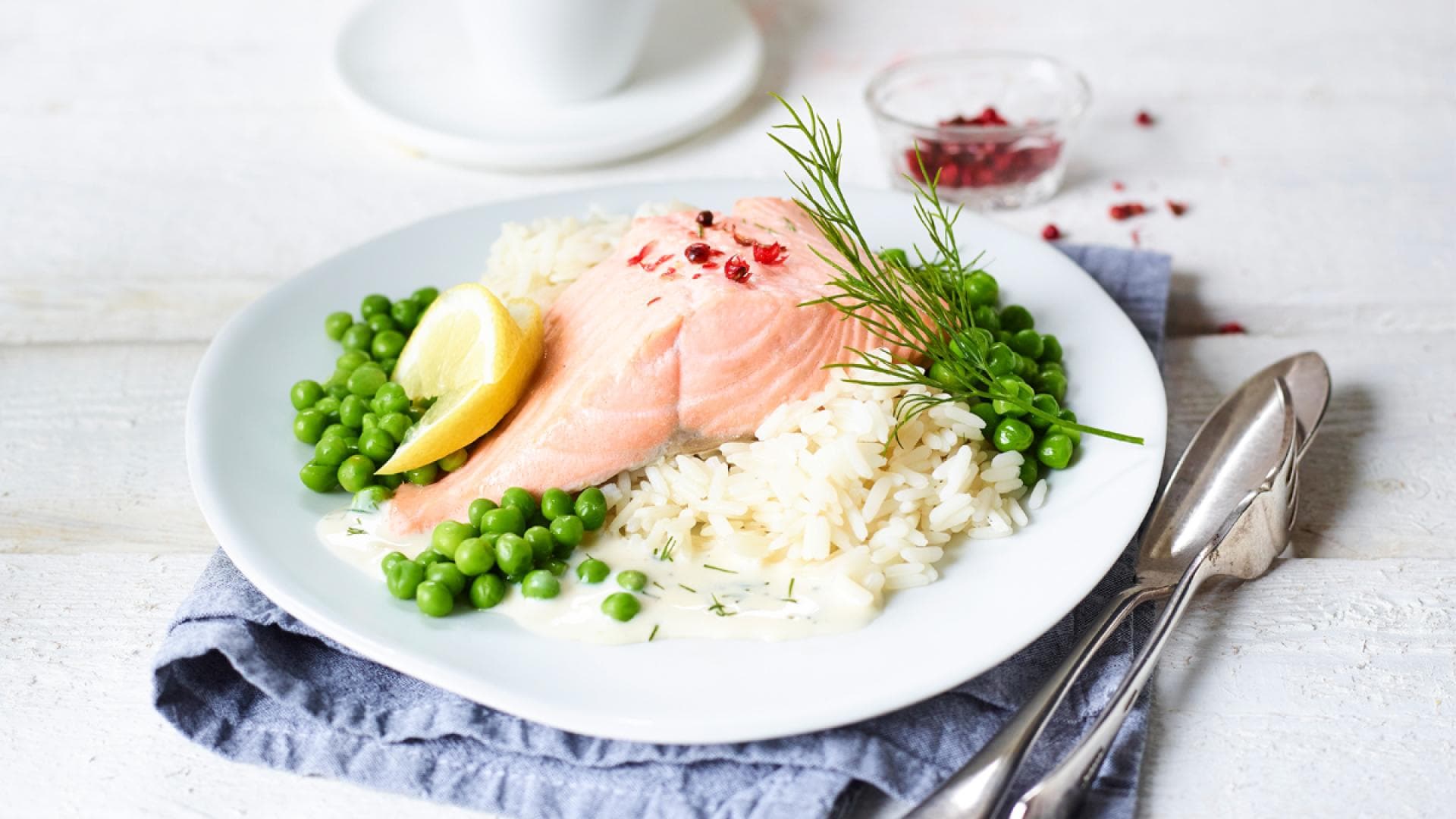 Thermomix Rezept Lachsfilet in Sherrysauce