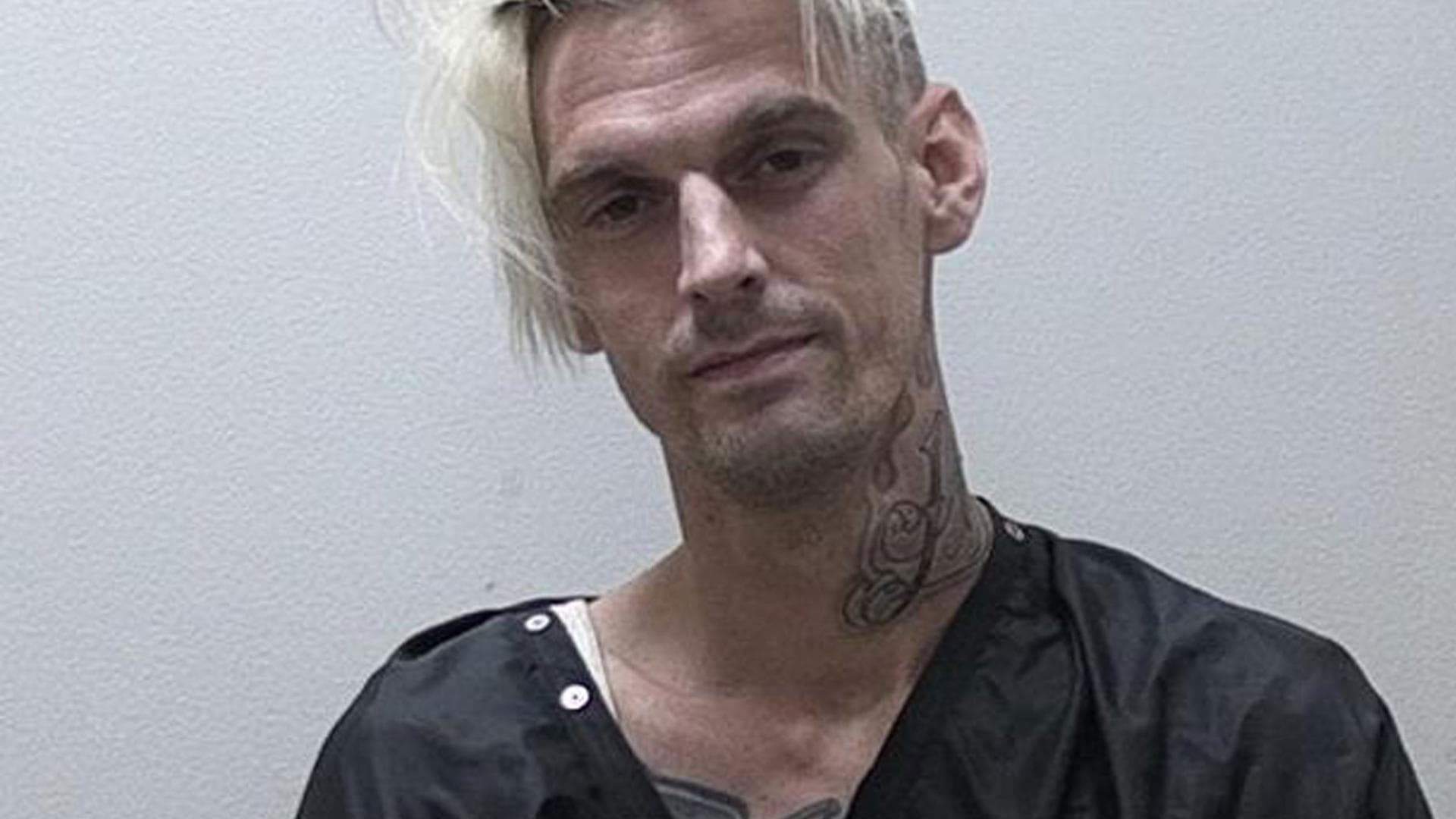 Mugshot von Aaron Carter