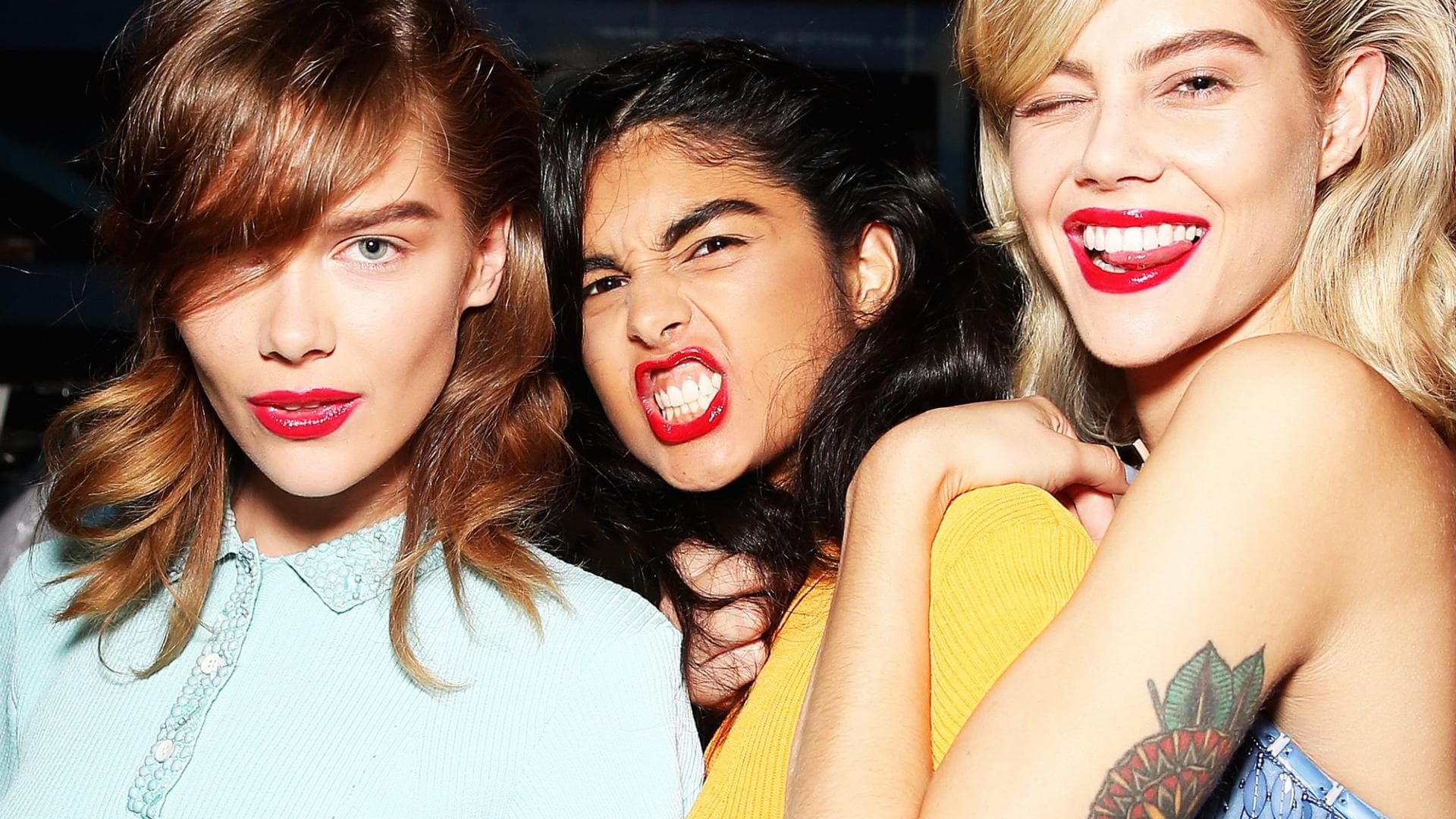 Models backstage
