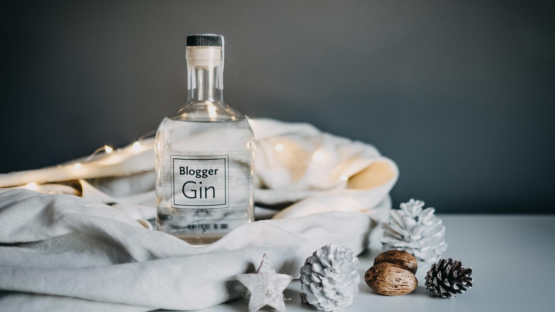 Gin Tonic Blogger Flasche