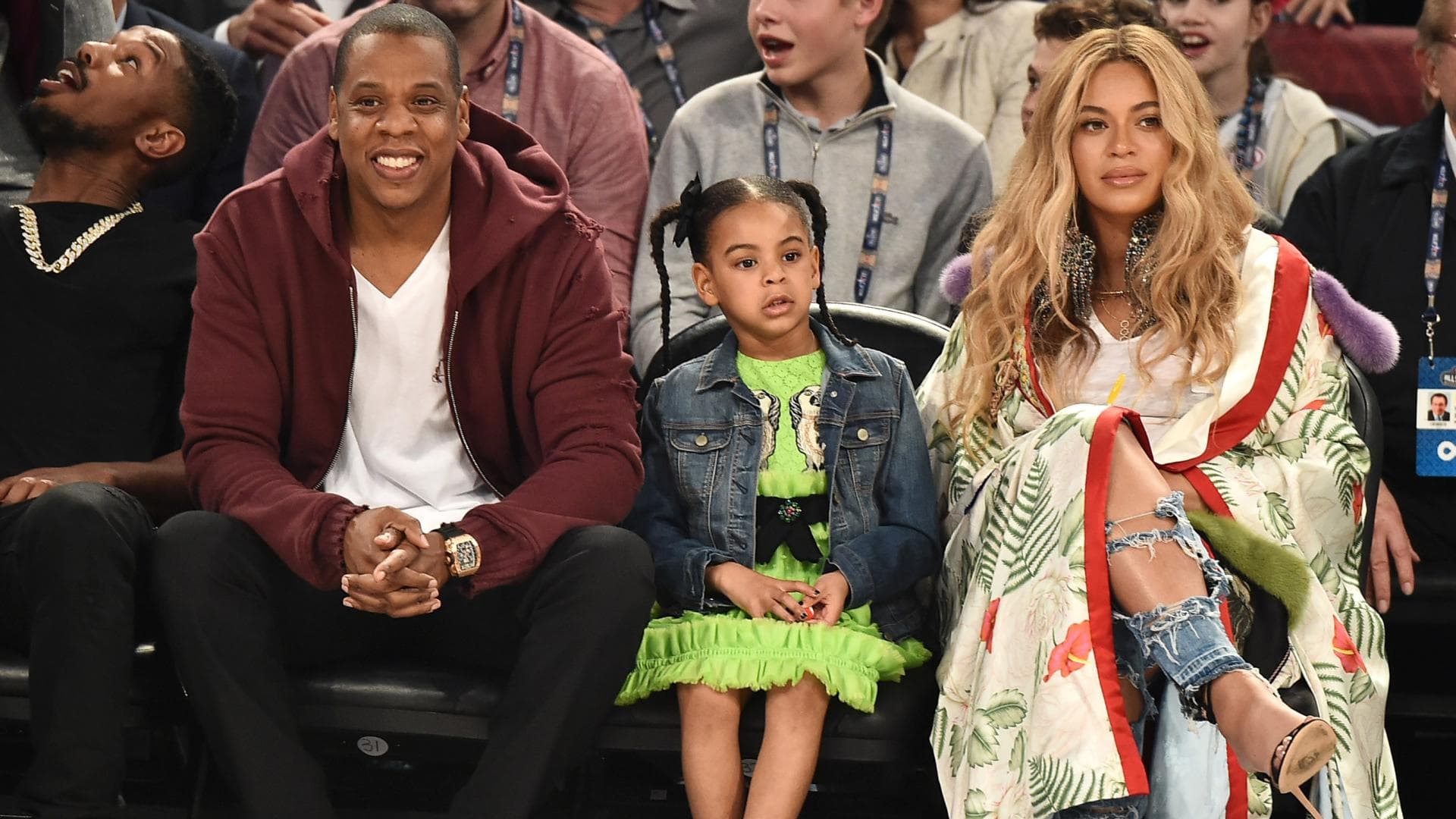 Beyonce Blue Ivy Auktion Basketball game 