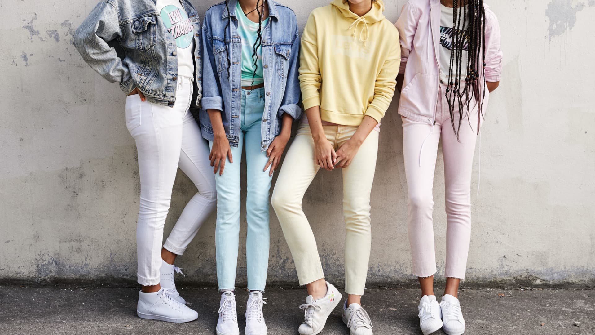 meist getragene jeans