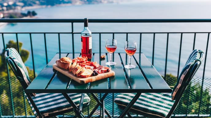 Abendessen Sommer