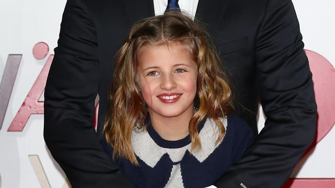 Emma Schweiger mit Papa Til Schweiger 